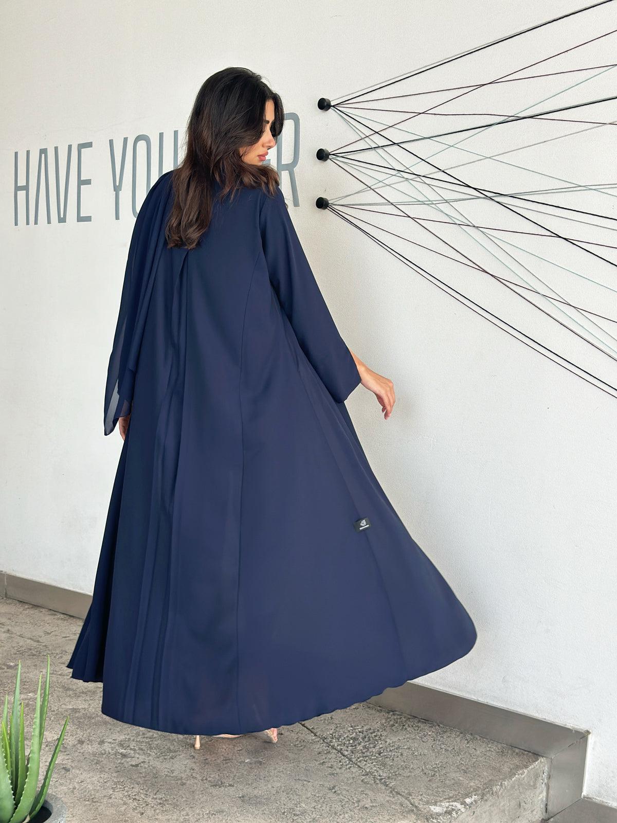 Sultana Navy Abaya- Elita