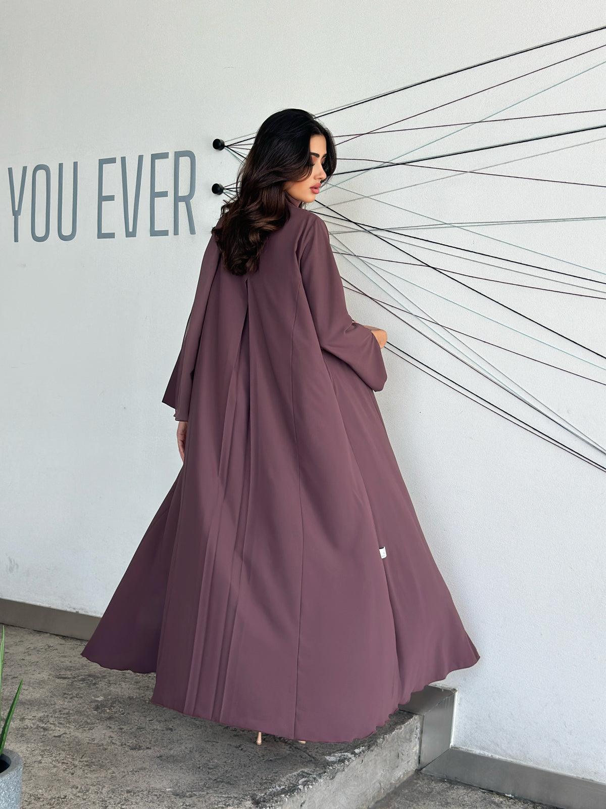 Sultana Purple Abaya