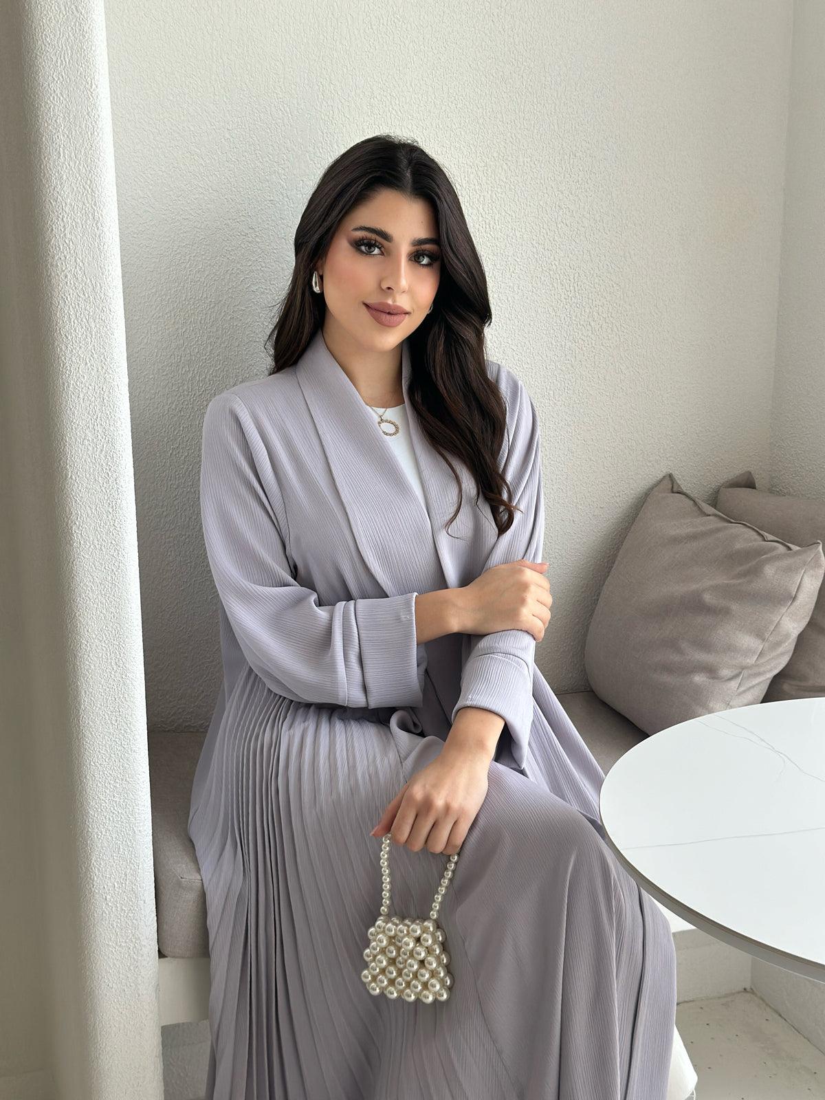Mirage Purple Abaya - Elita