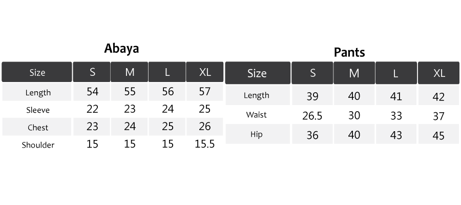 Size Guide
