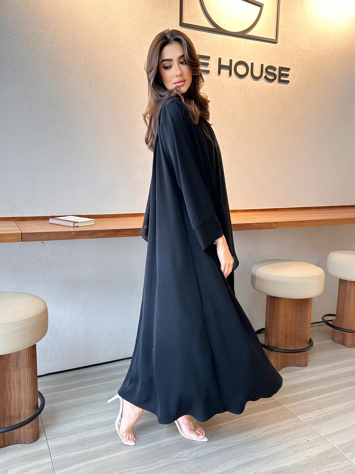 Aziza Black Abaya