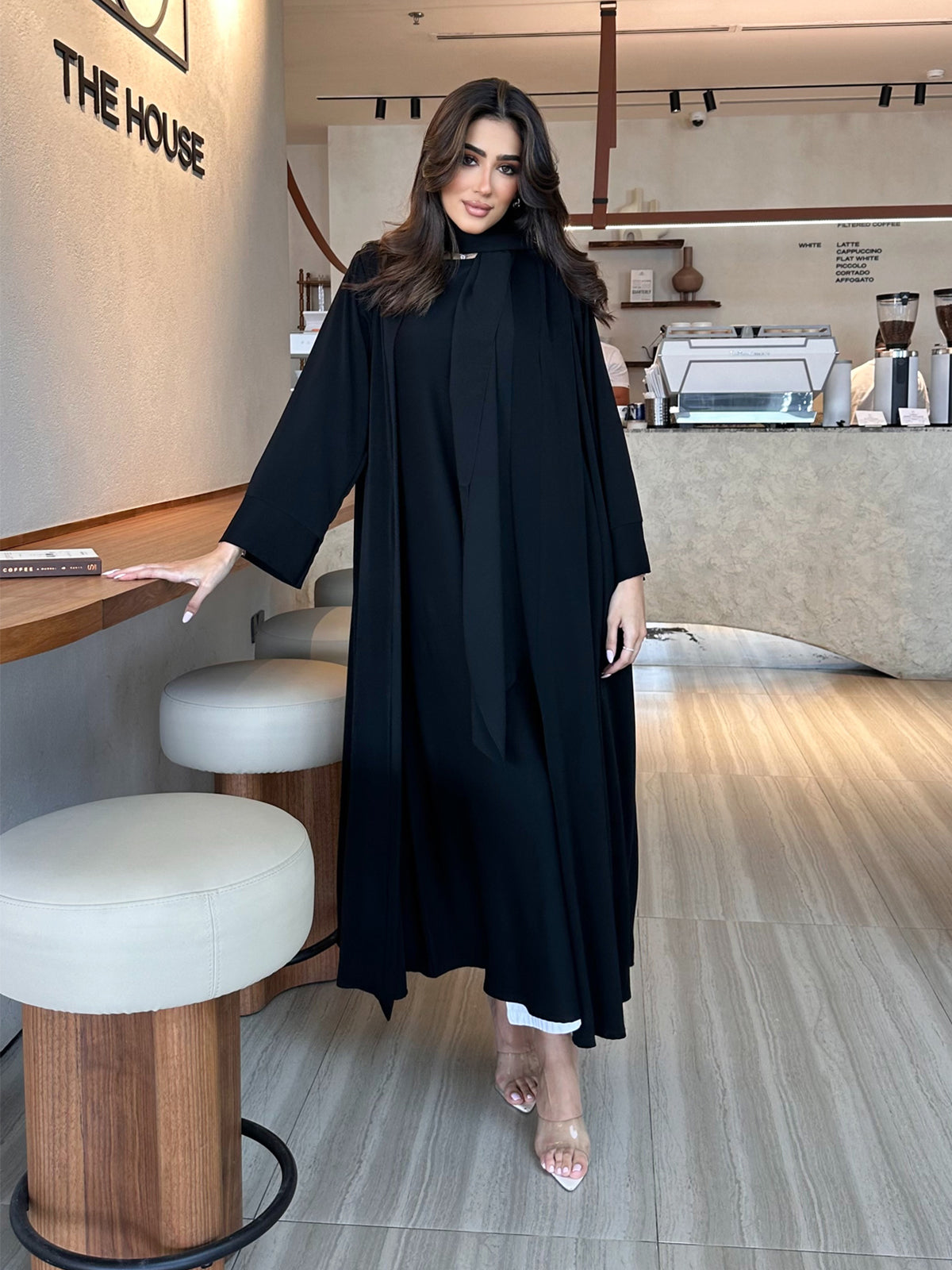 Aziza Black Abaya