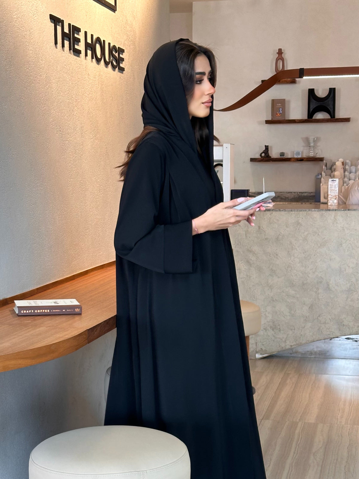 Aziza Black Abaya