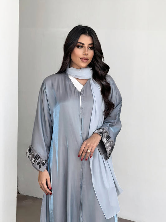 Jawhara Blue Abaya