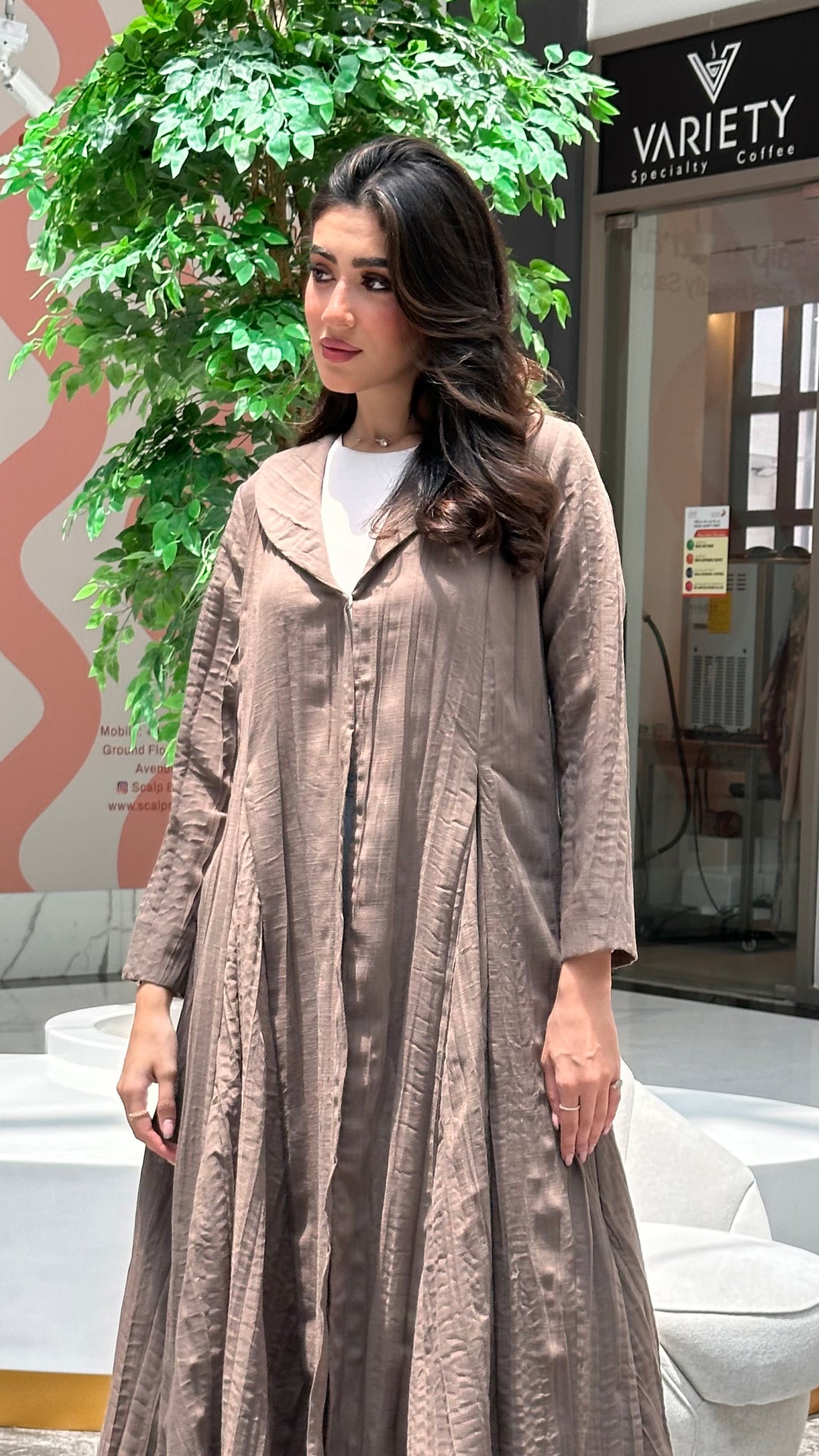 Noor Brown Abaya