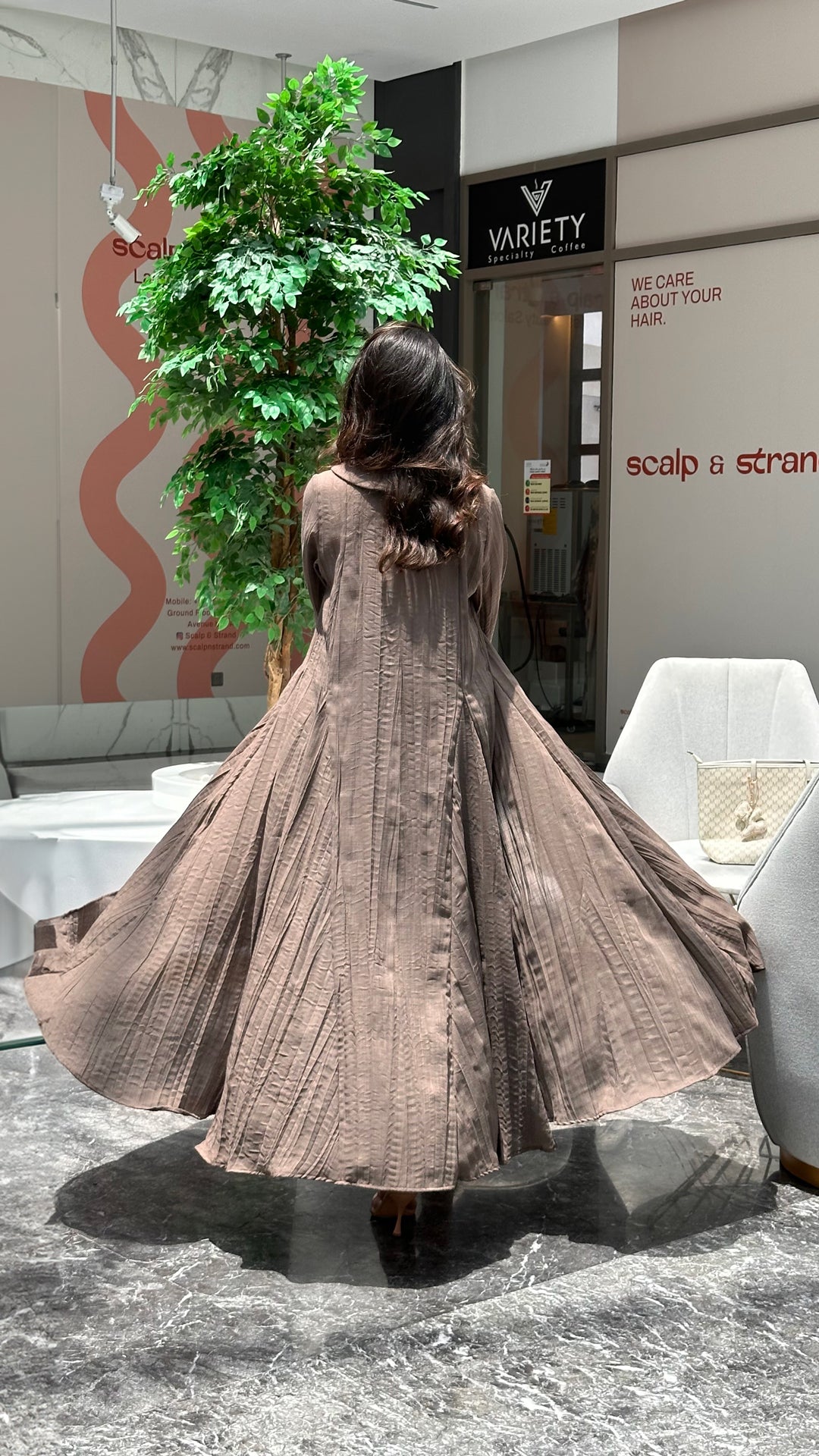 Noor Brown Abaya