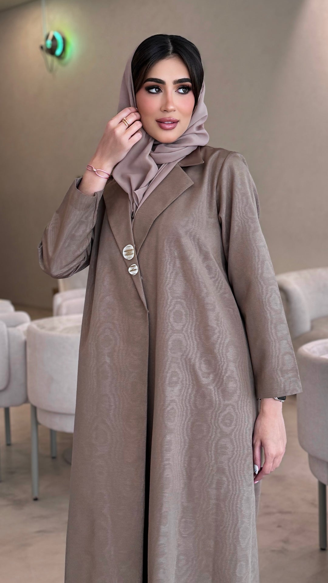 Haneen Beige Abaya