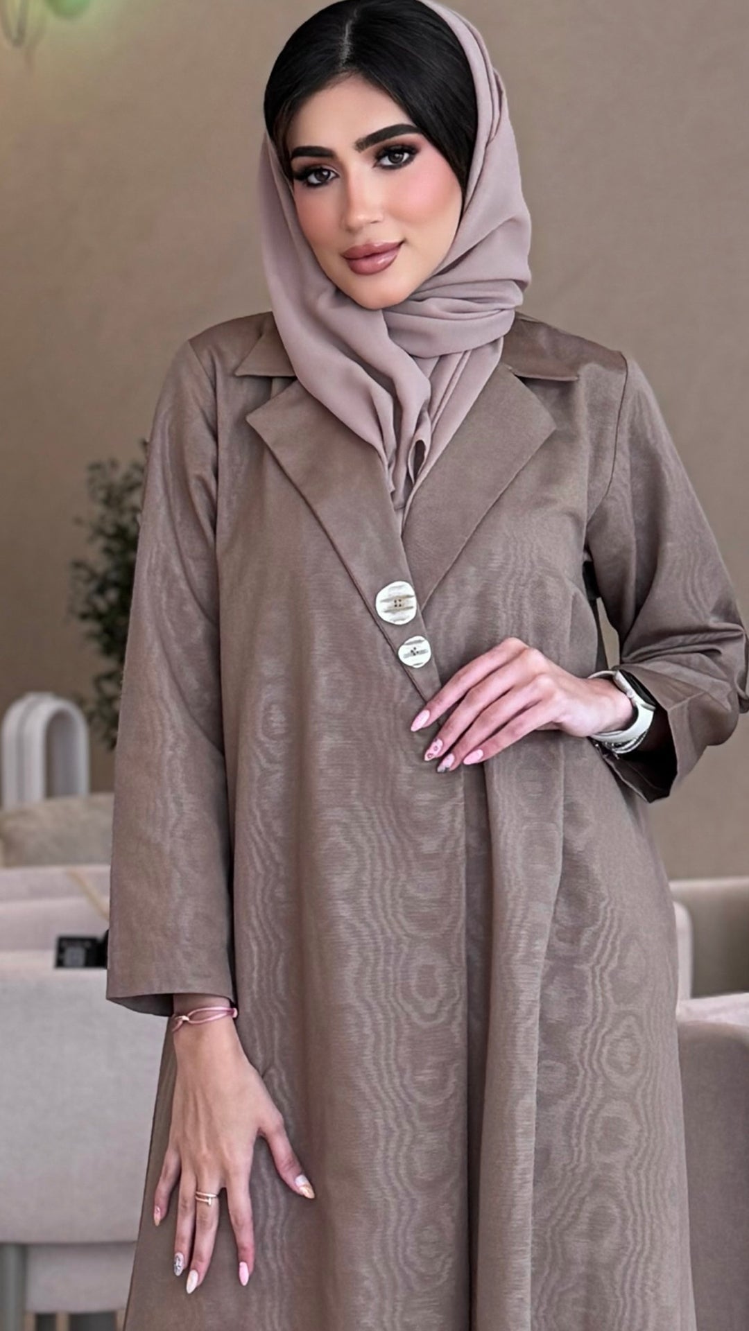 Haneen Beige Abaya
