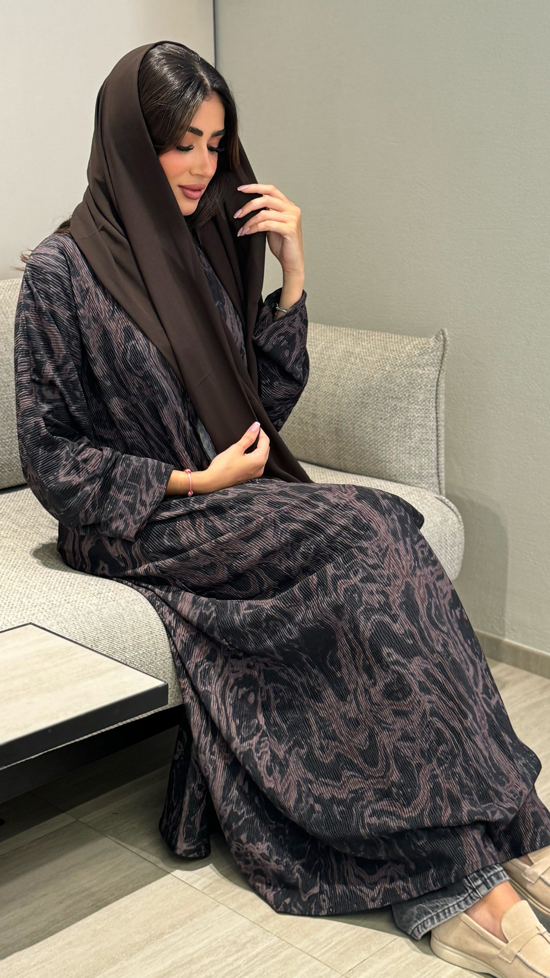 Serene Brown Abaya