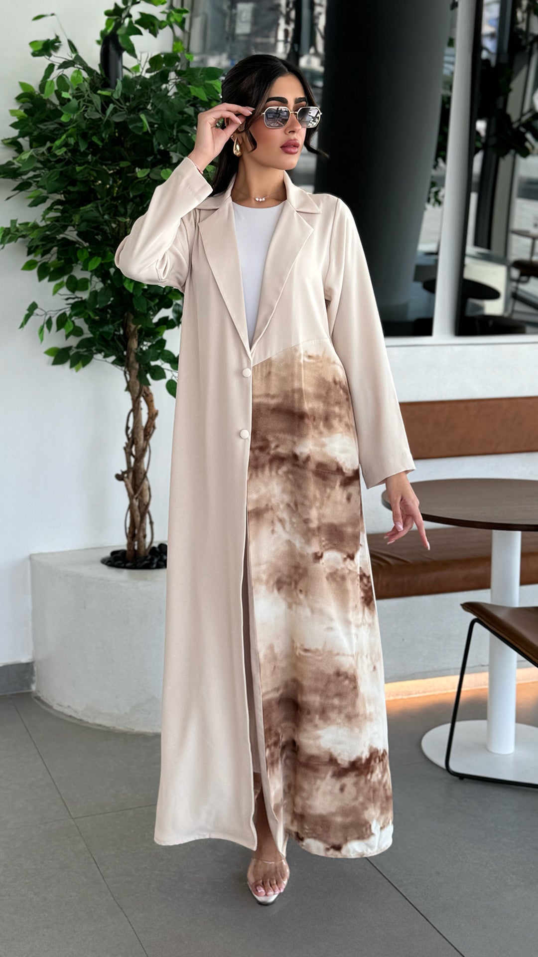 Dalal Beige Abaya