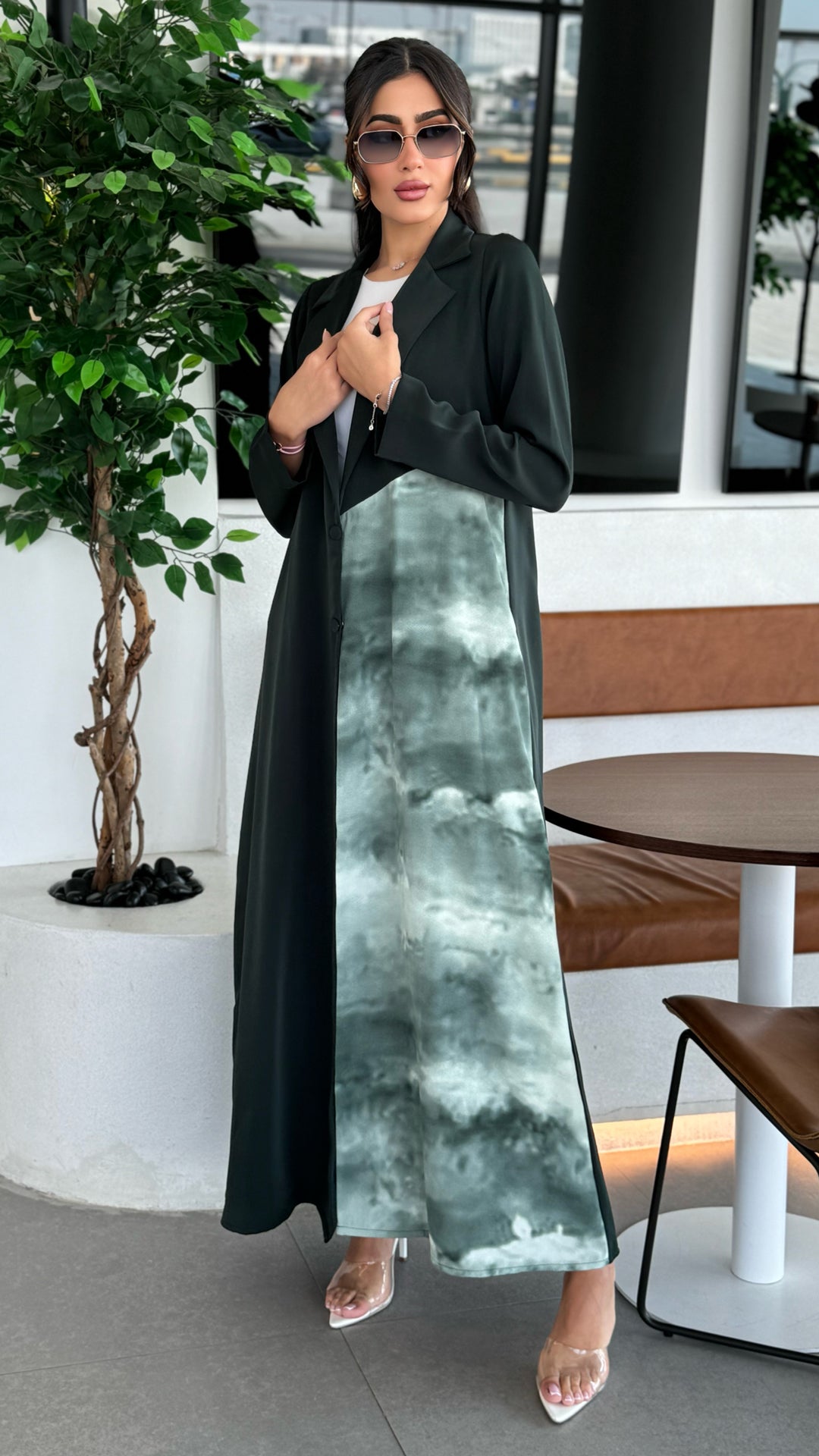 Dalal Green Abaya