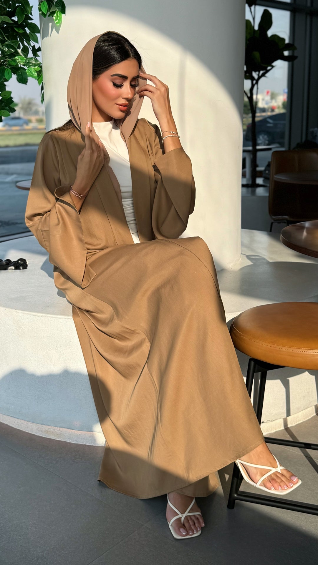 Maya Beige Abaya