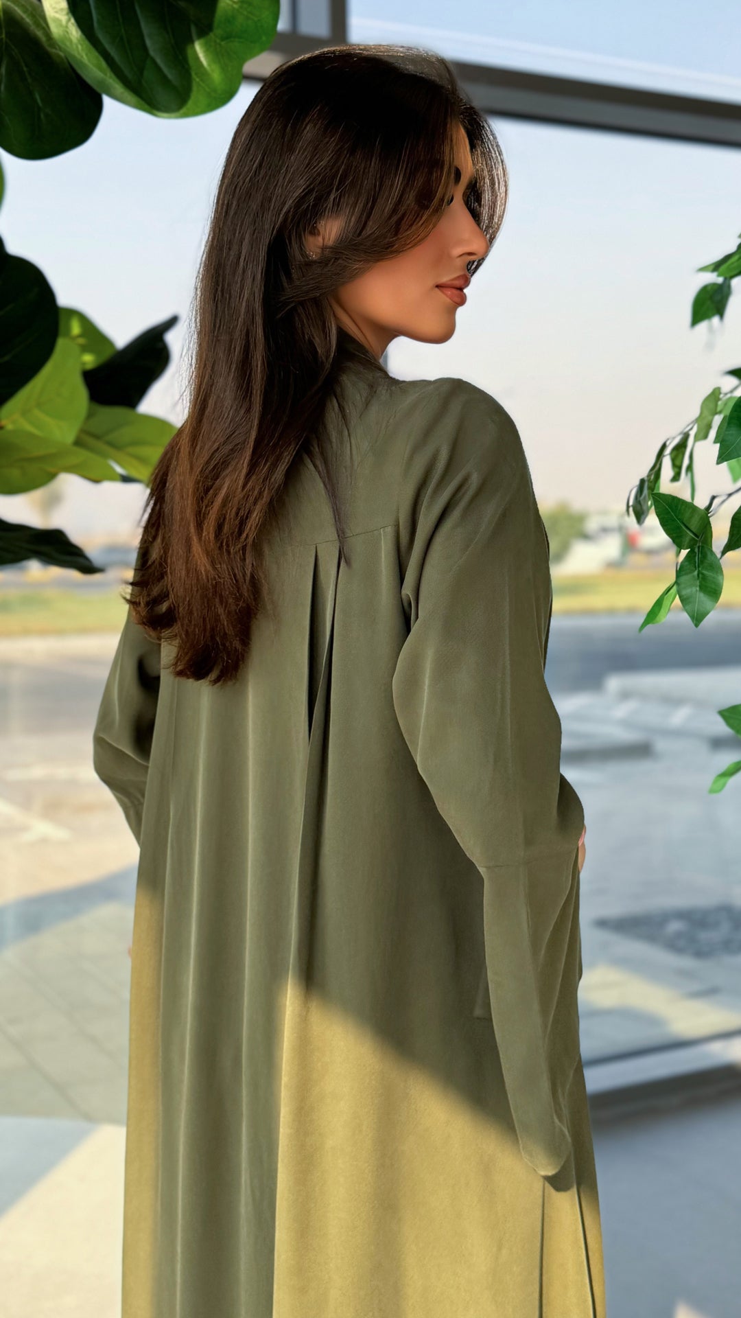 Maya Green Abaya