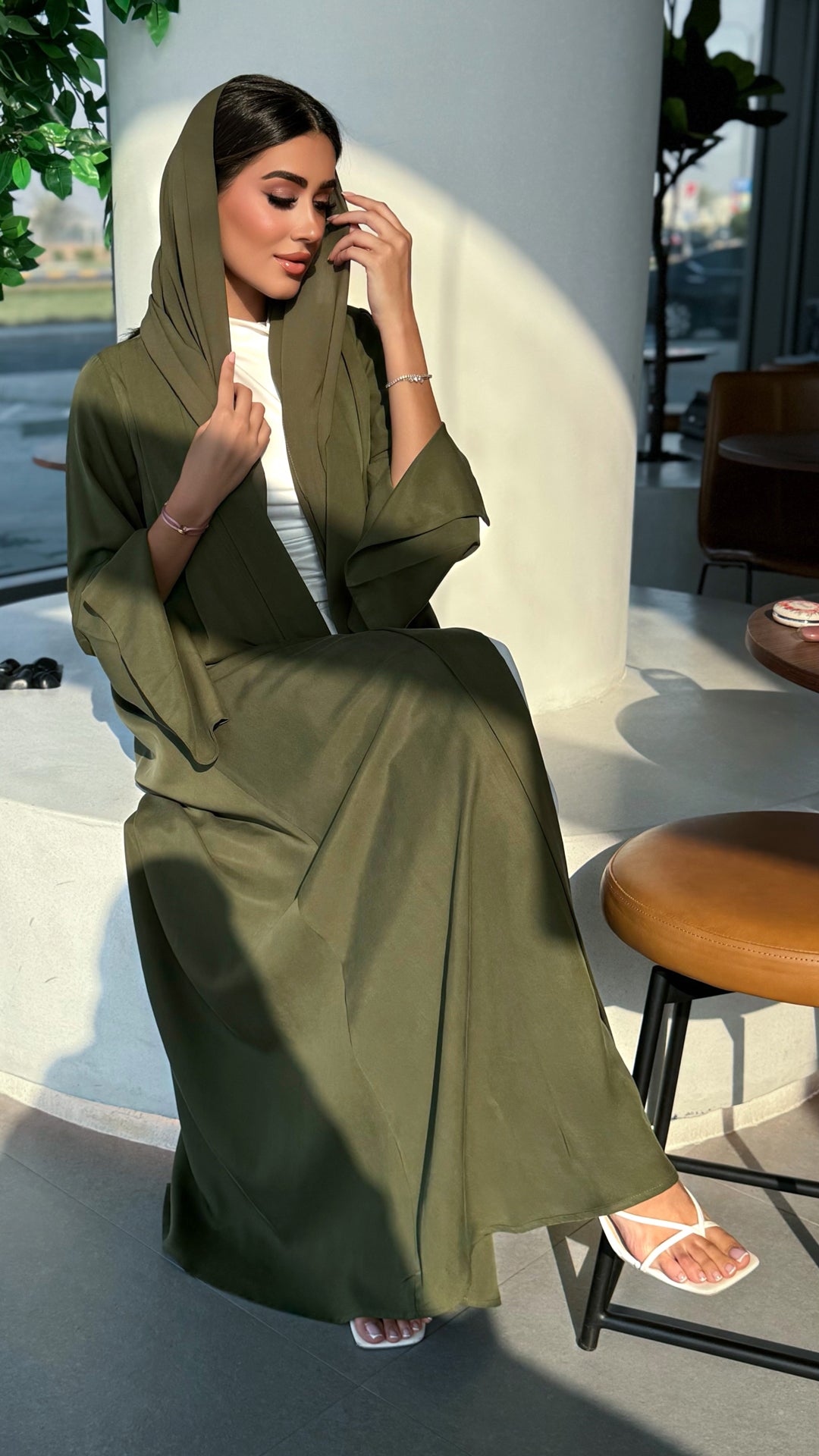 Maya Green Abaya