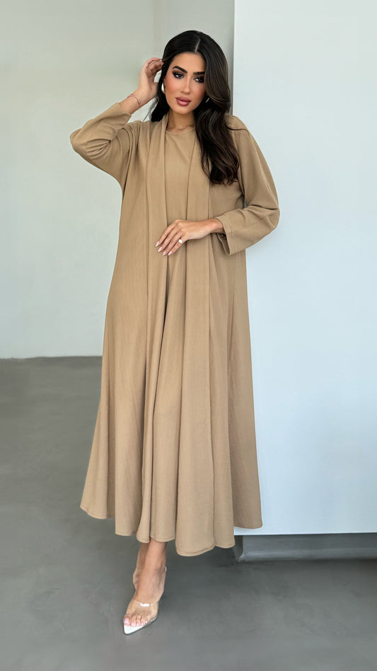 Nadine Beige ِAbaya