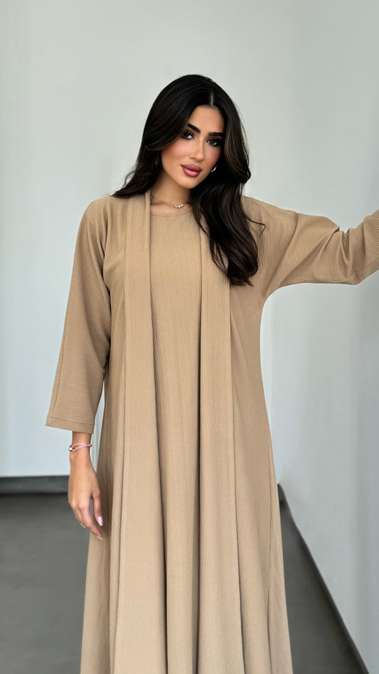 Nadine Beige ِAbaya