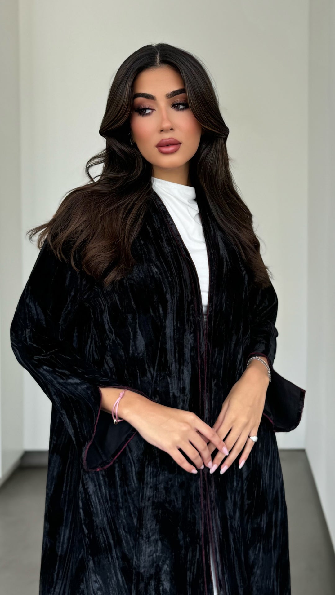 Talia Black Abaya