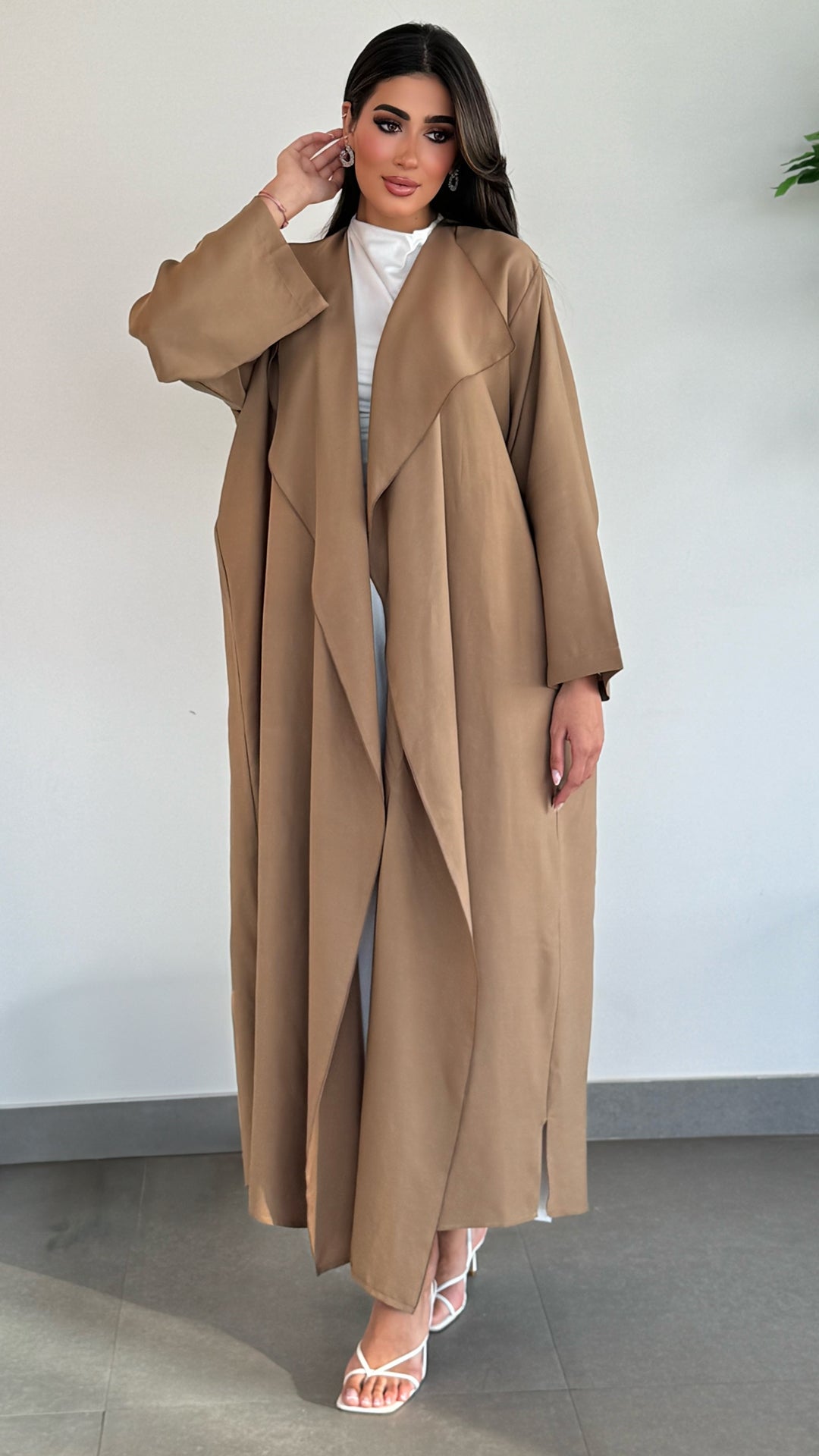 Misk Beige Abaya