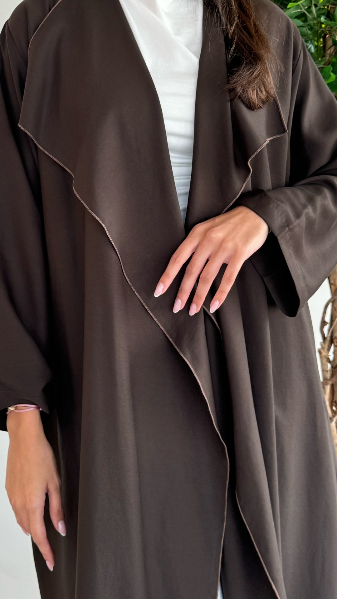 Misk Brown Abaya