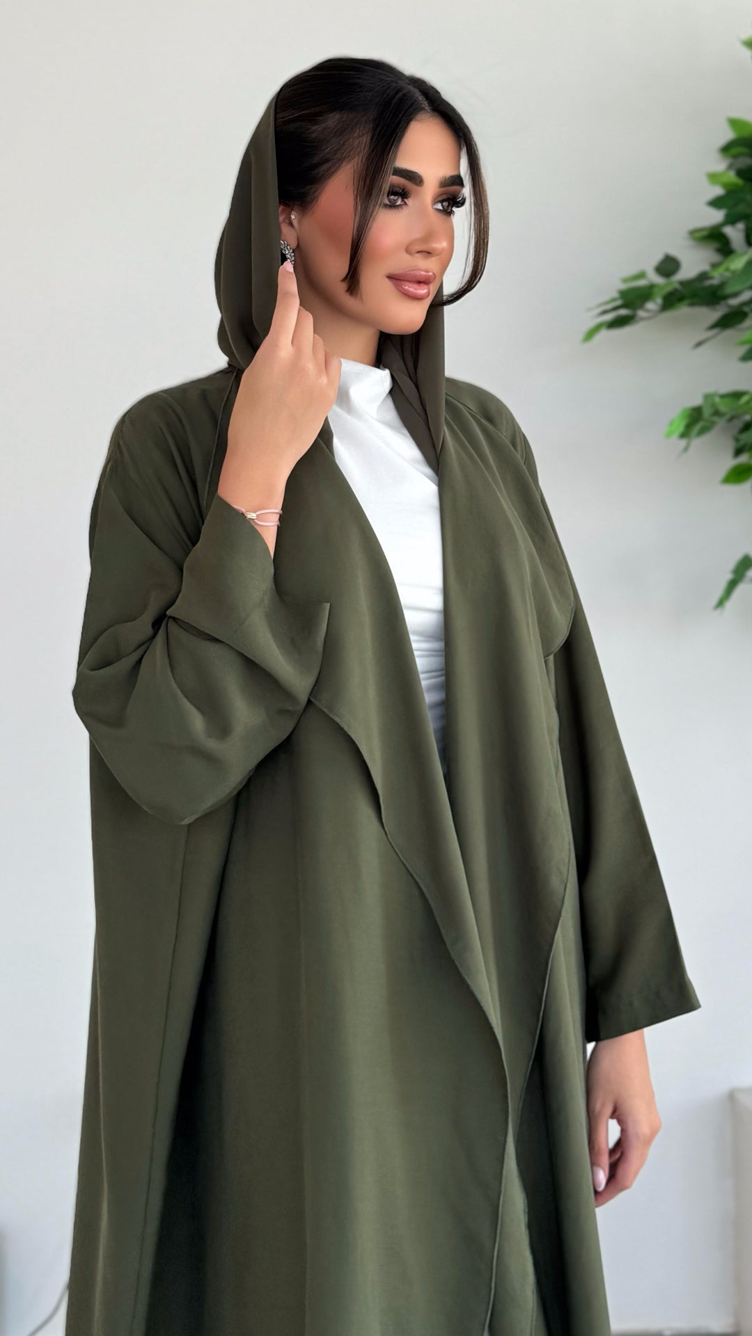 Misk Green Abaya