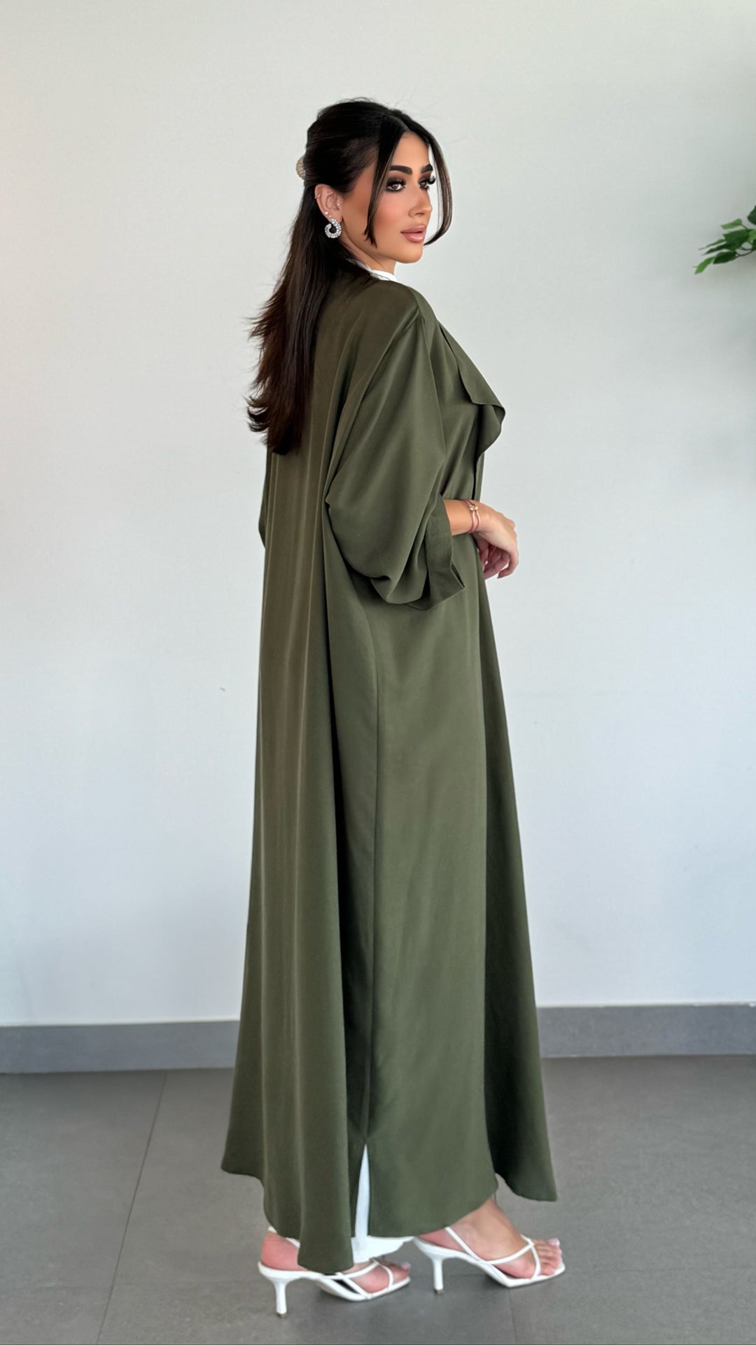 Misk Green Abaya
