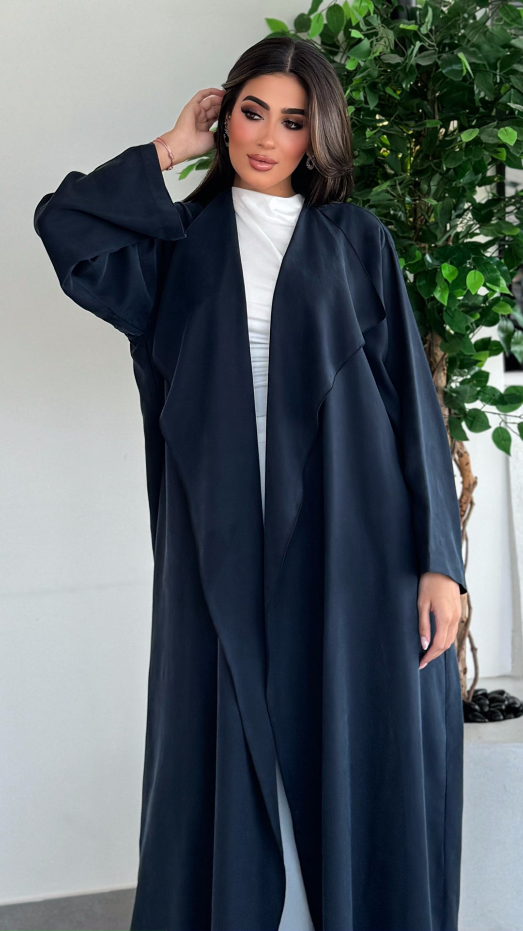 Misk Navy Abaya