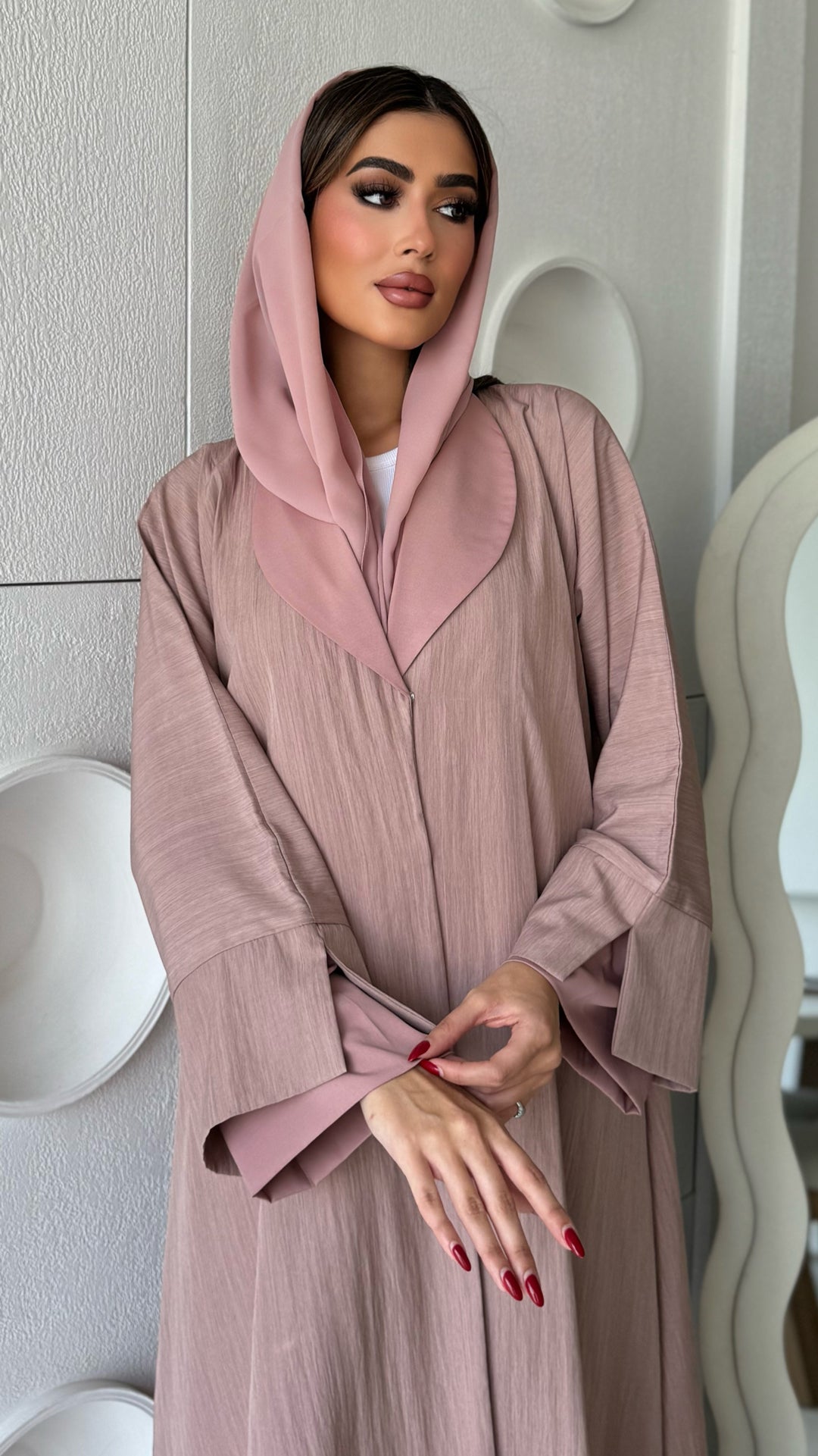 Jumana Pink Abaya