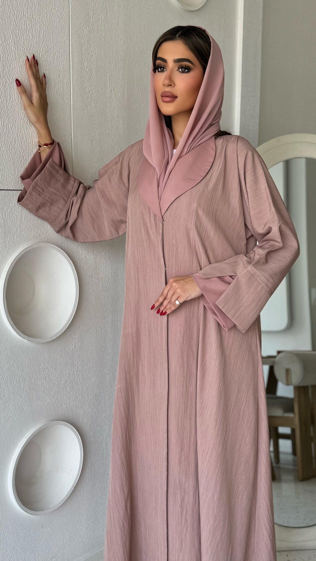 Jumana Pink Abaya