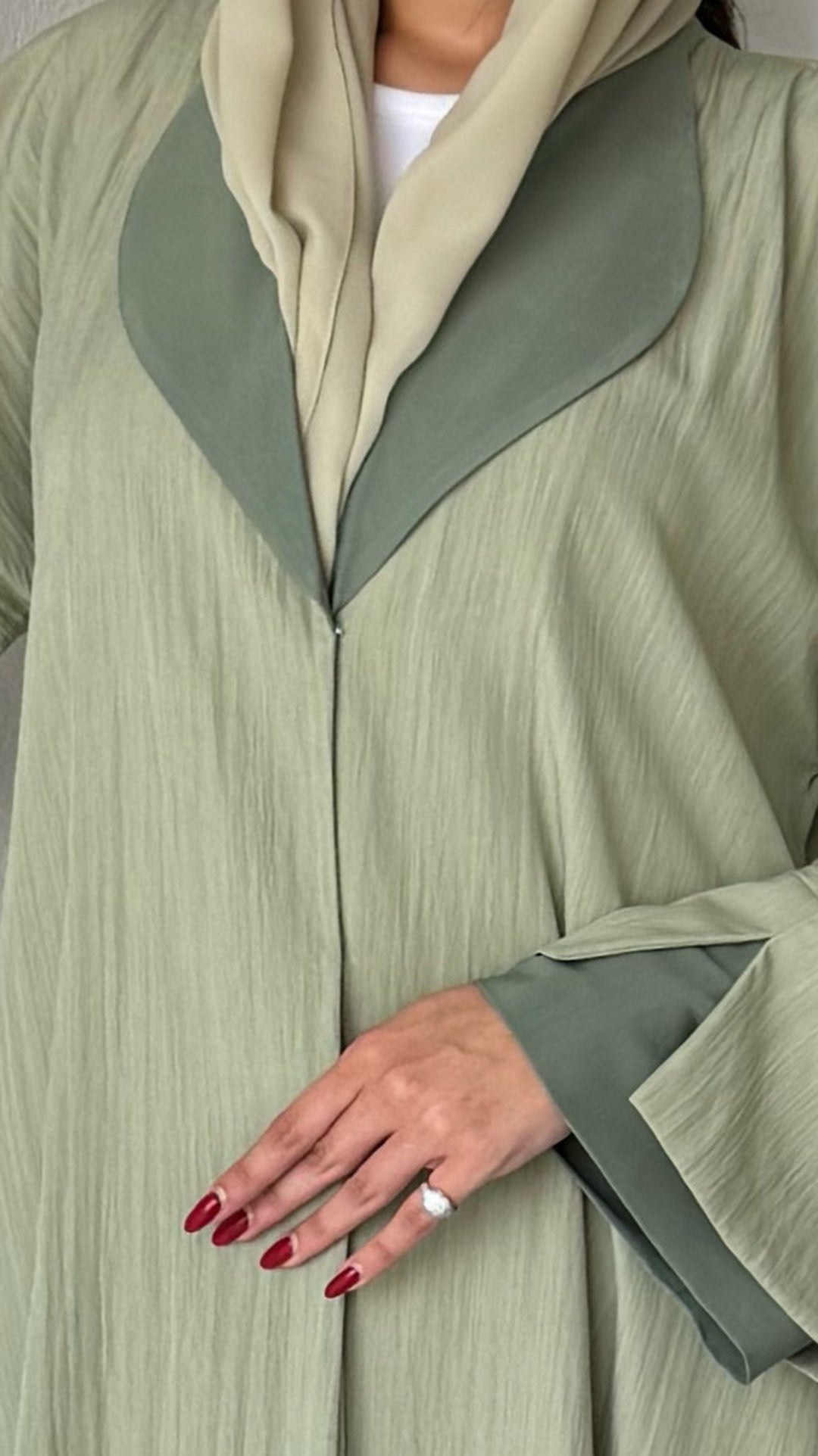 Jumana Green Abaya