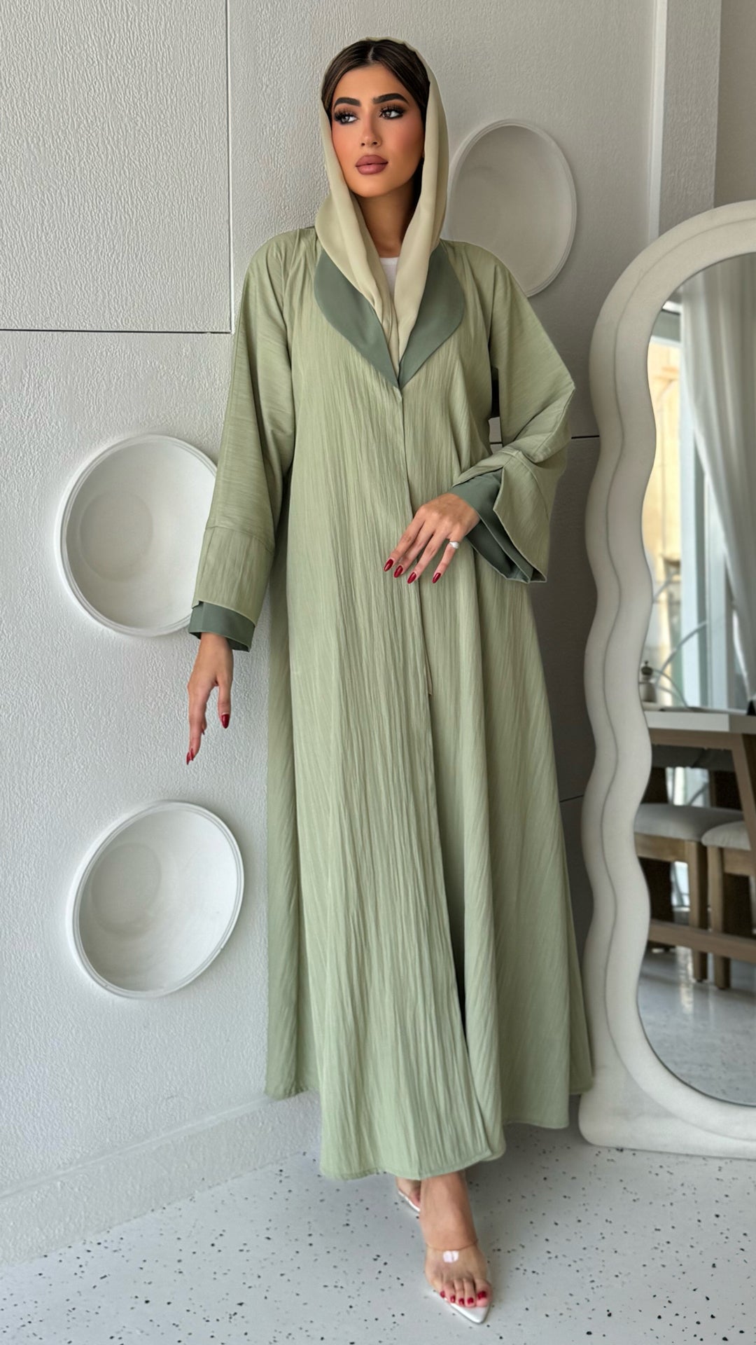 Jumana Green Abaya