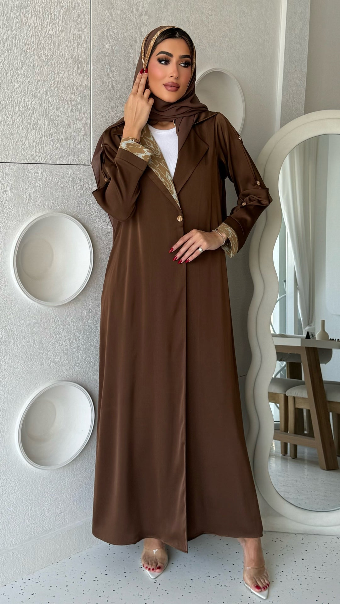 Farah Brown Abaya