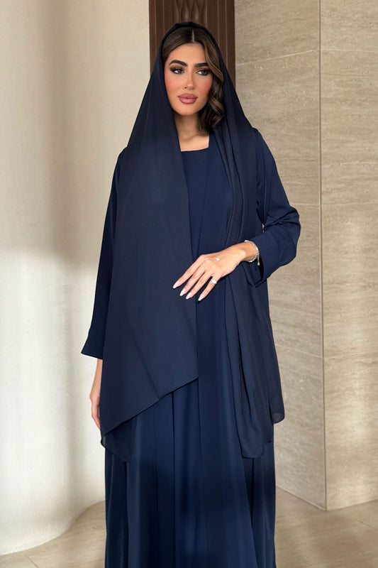 Aziza Navy Abaya