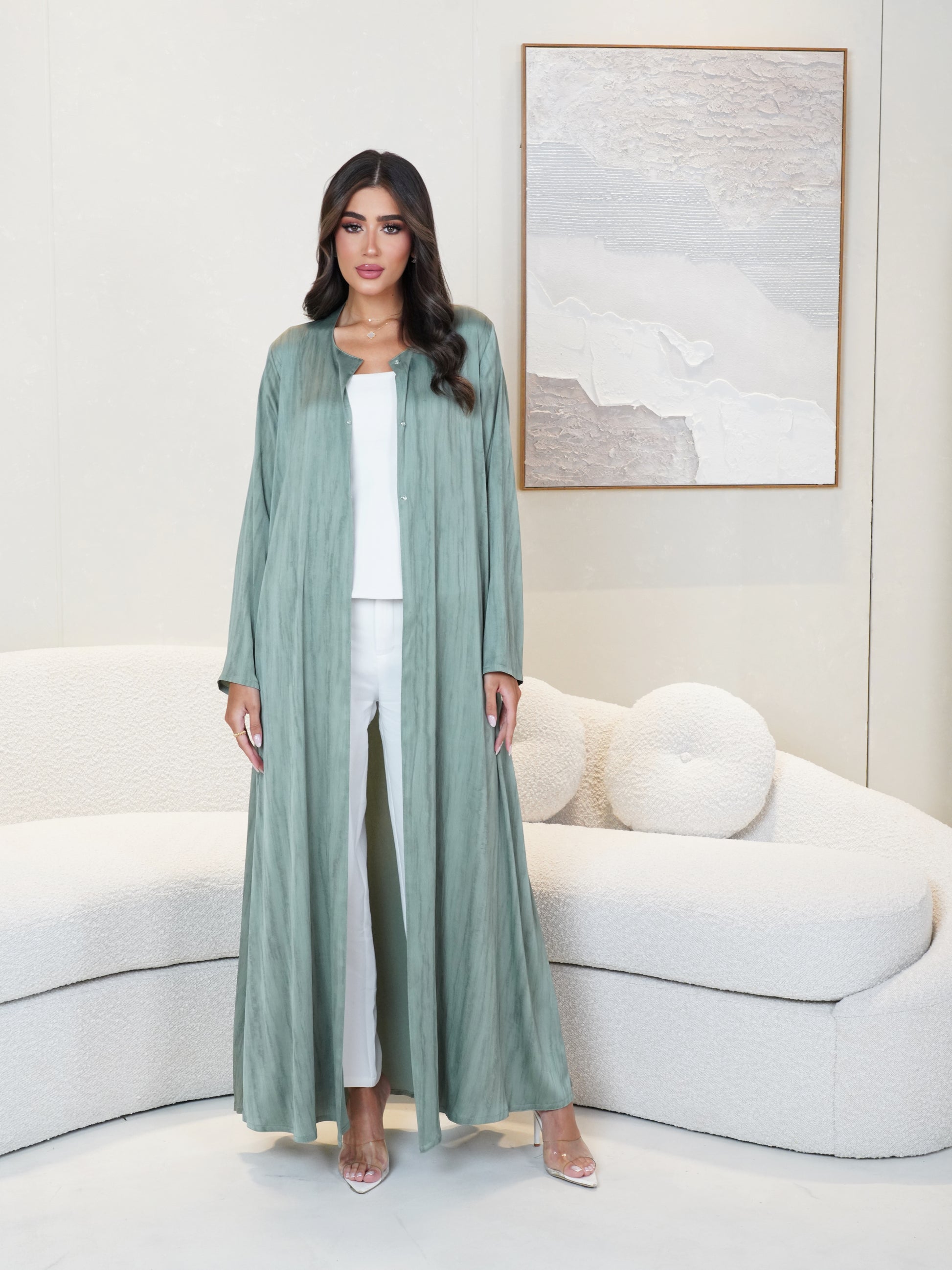 Amara Green Abaya