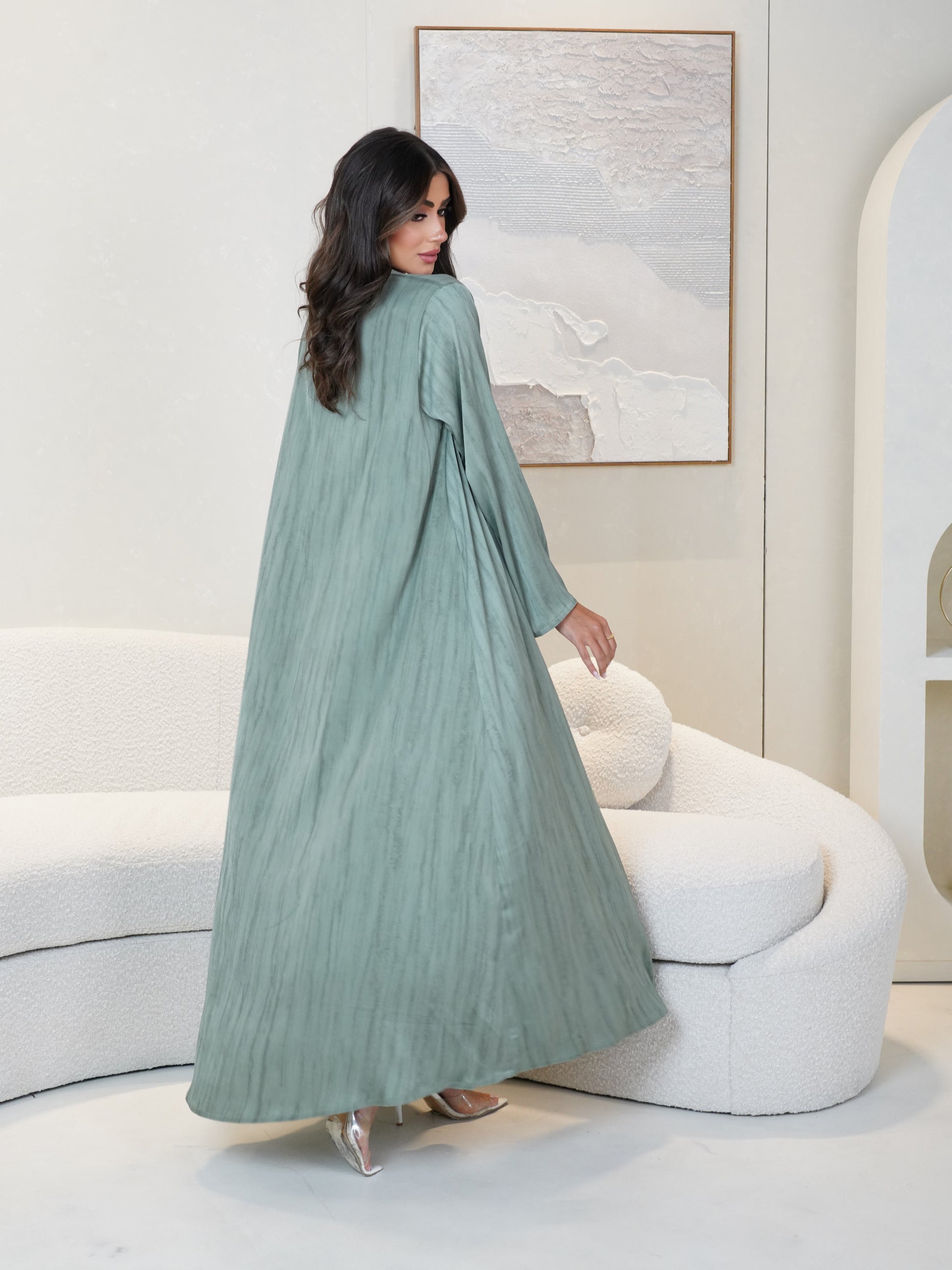Amara Green Abaya