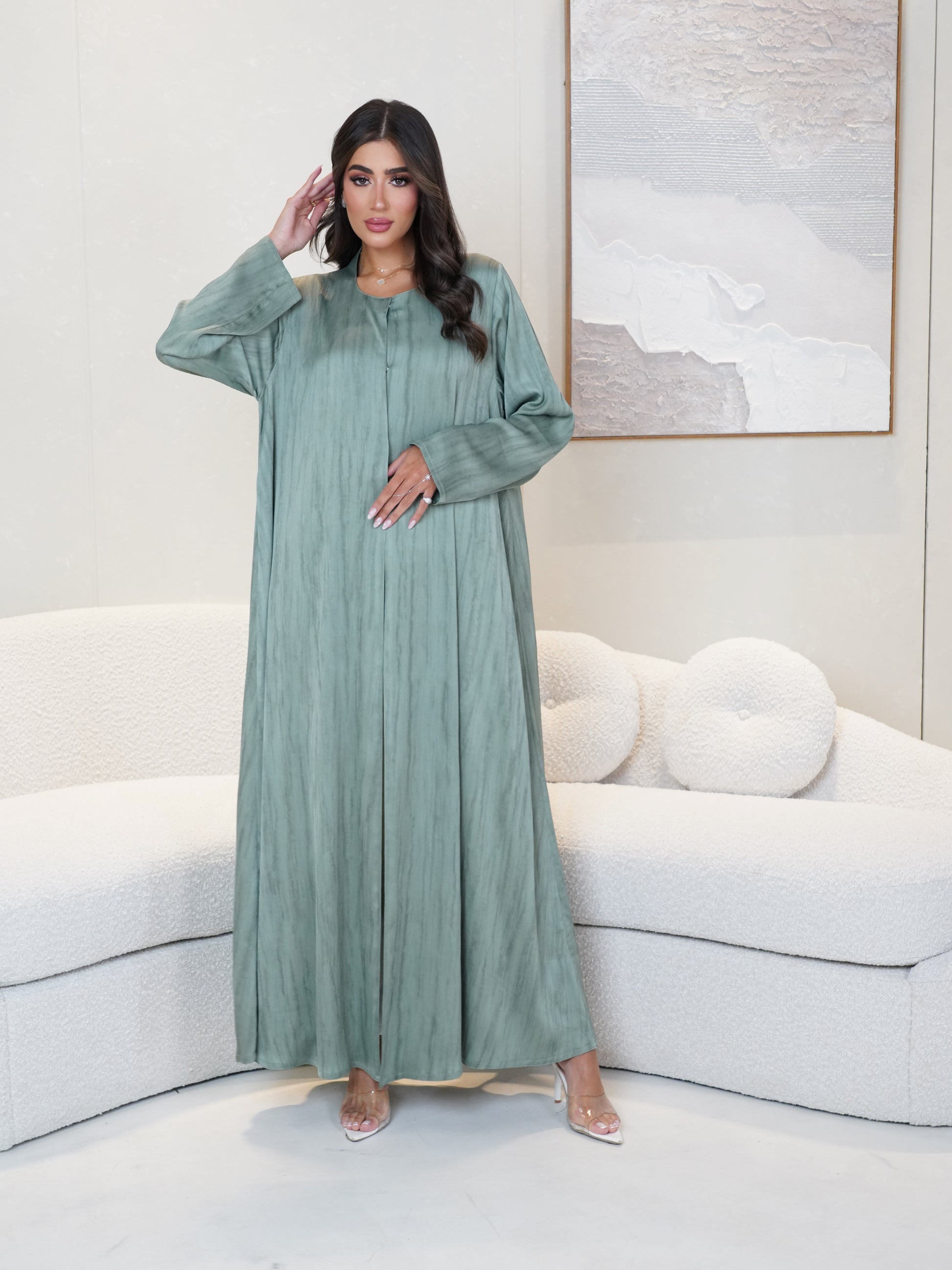 Amara Green Abaya