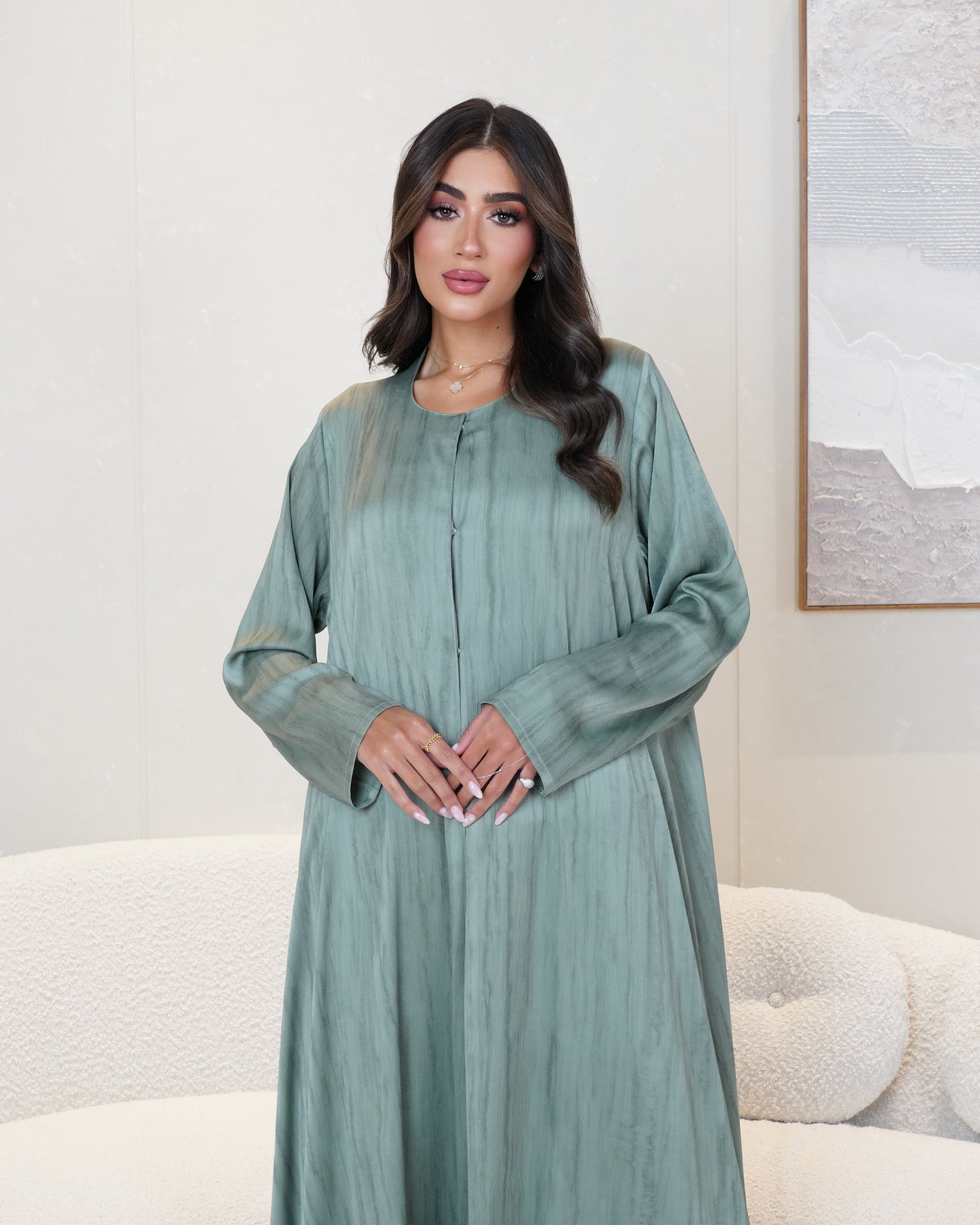 Amara Green Abaya