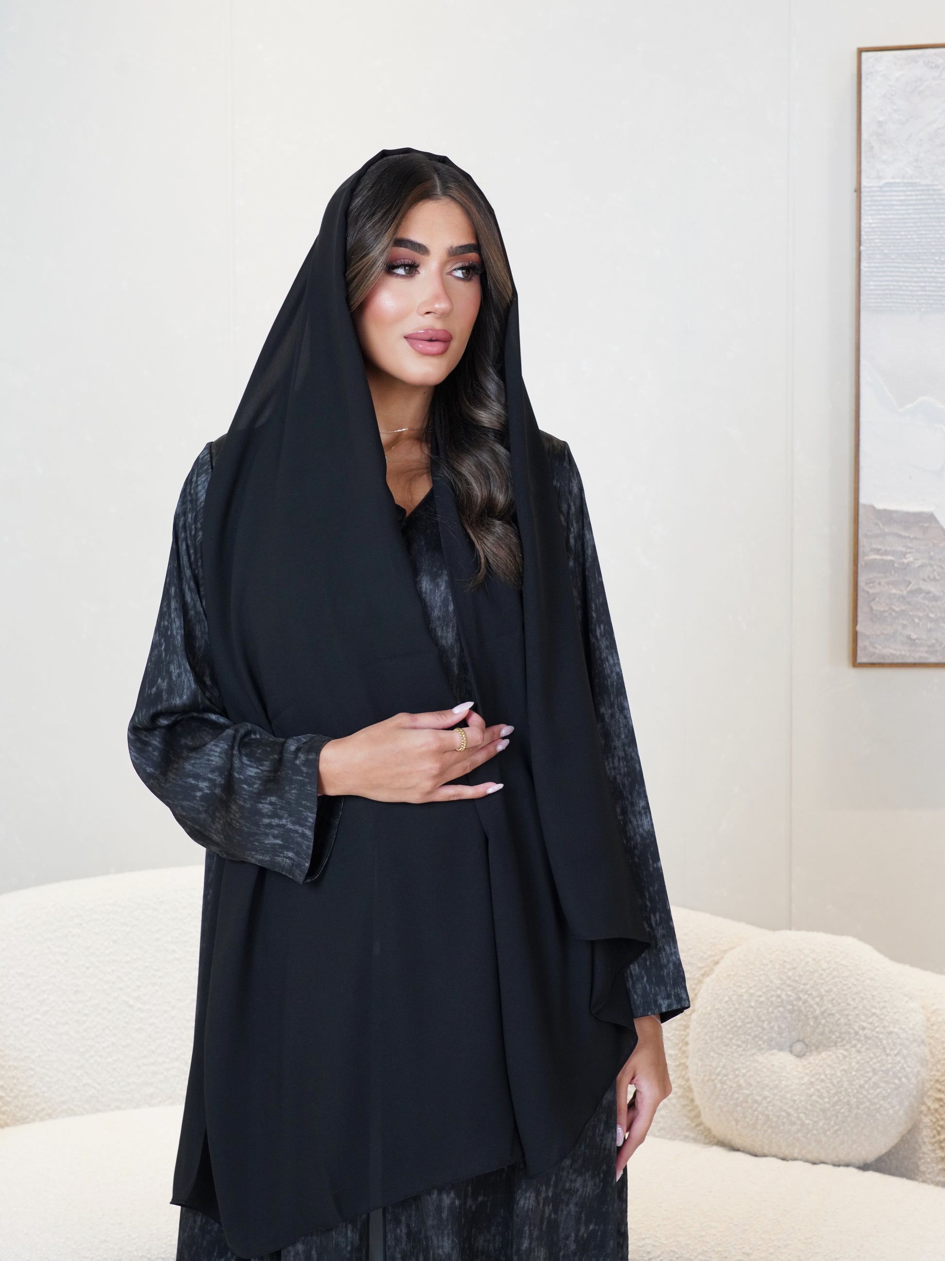 Soraya Black Abaya