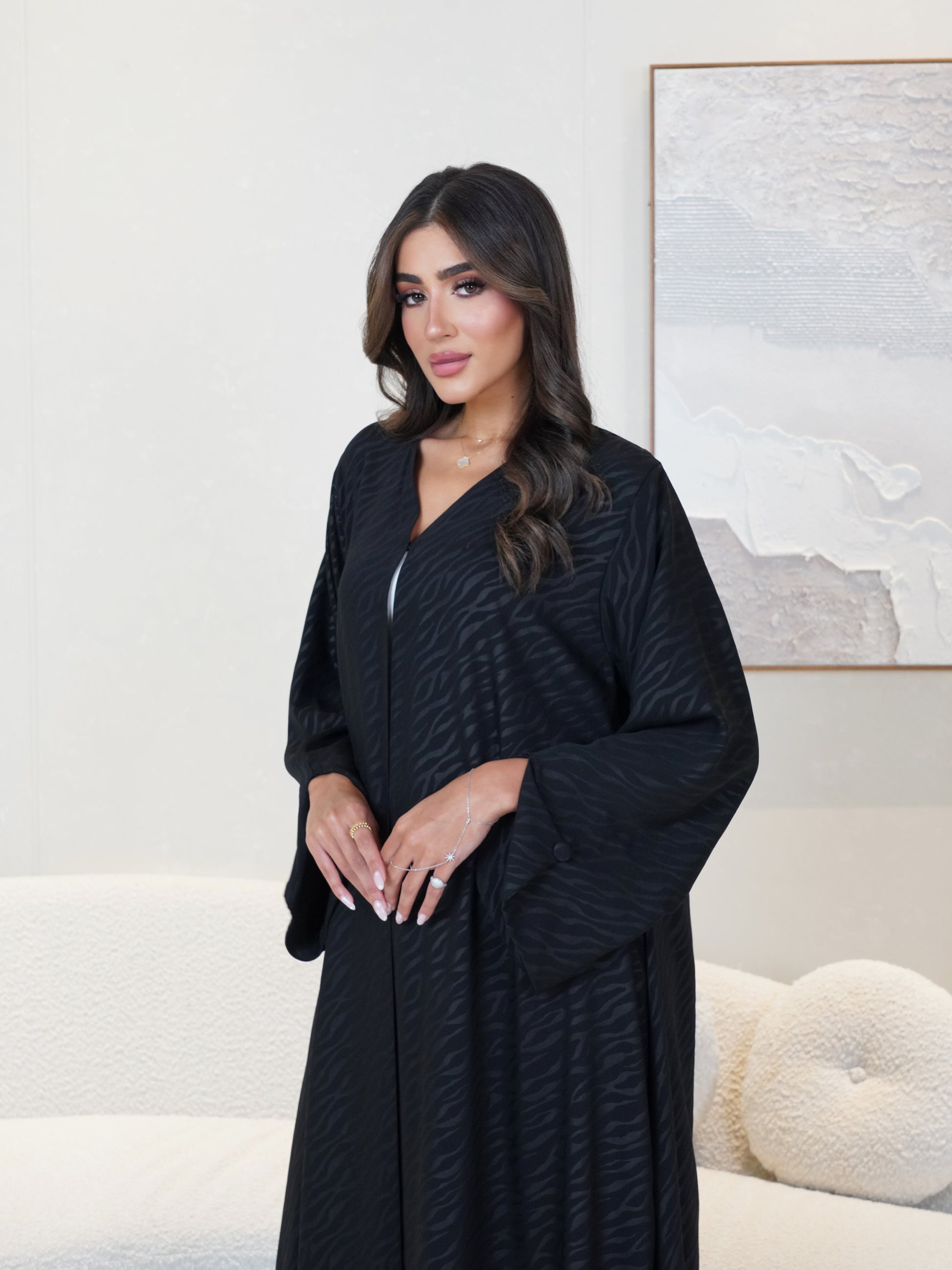 Nerissa Black Abaya