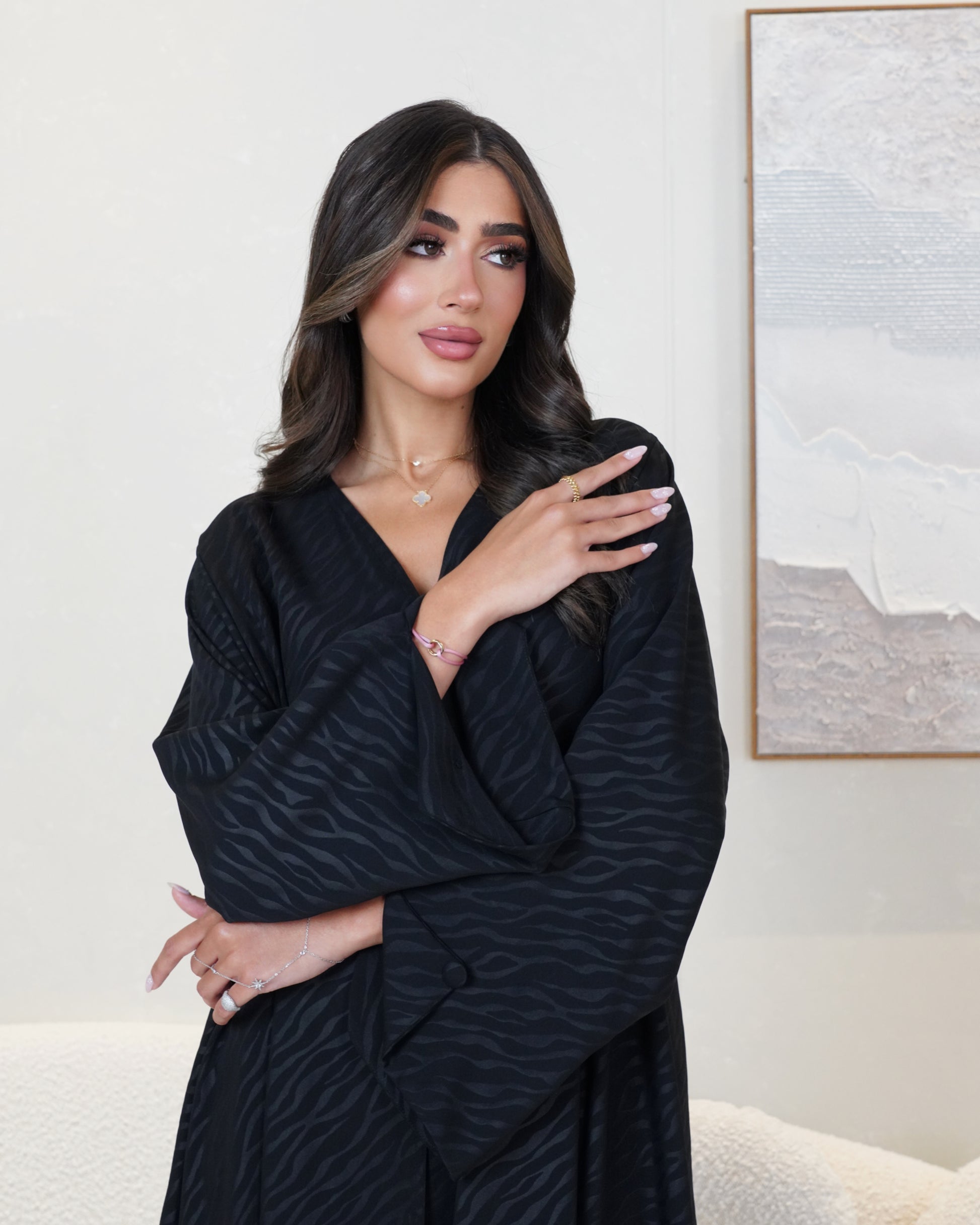 Nerissa Black Abaya