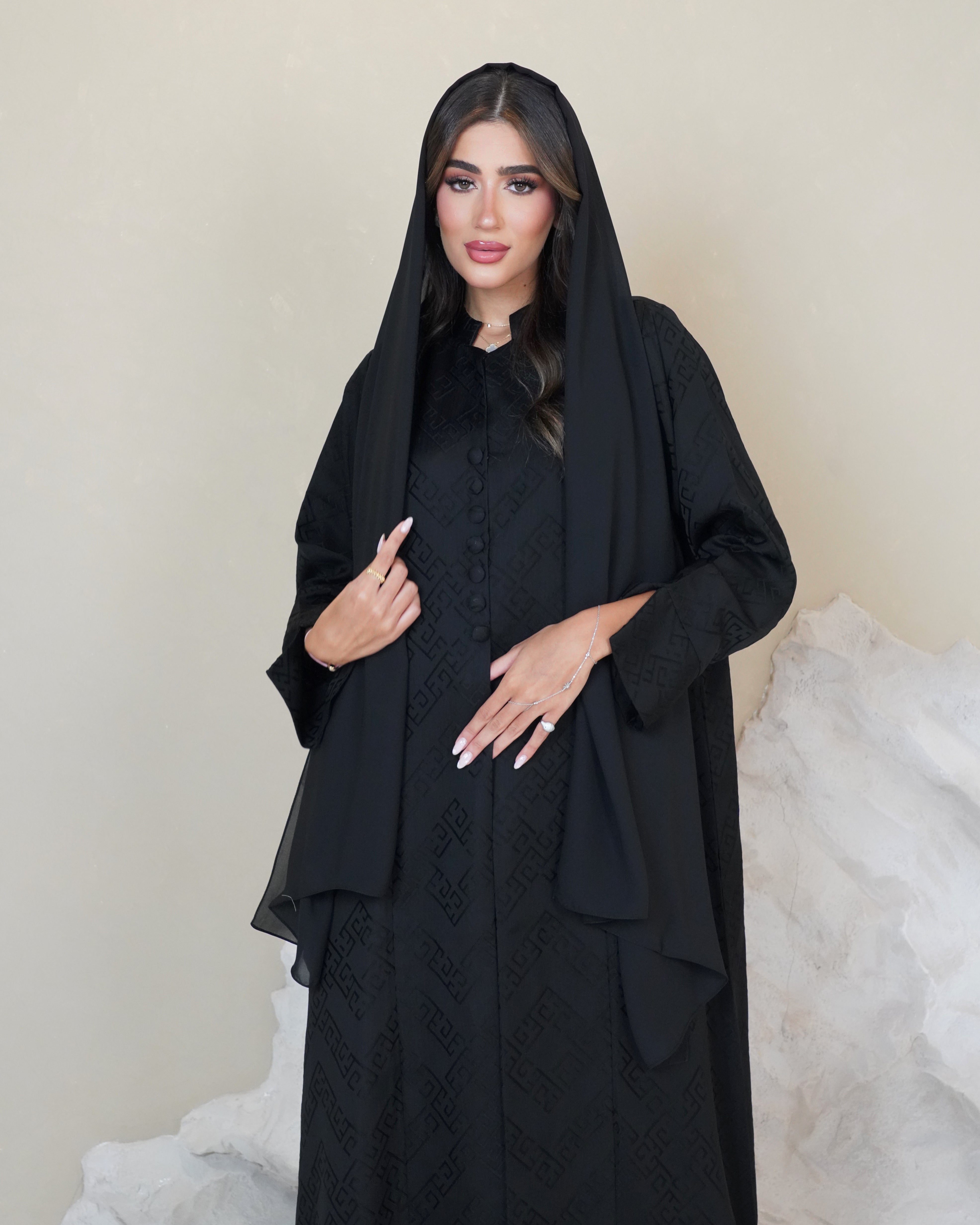 Ismene Crepe Abaya