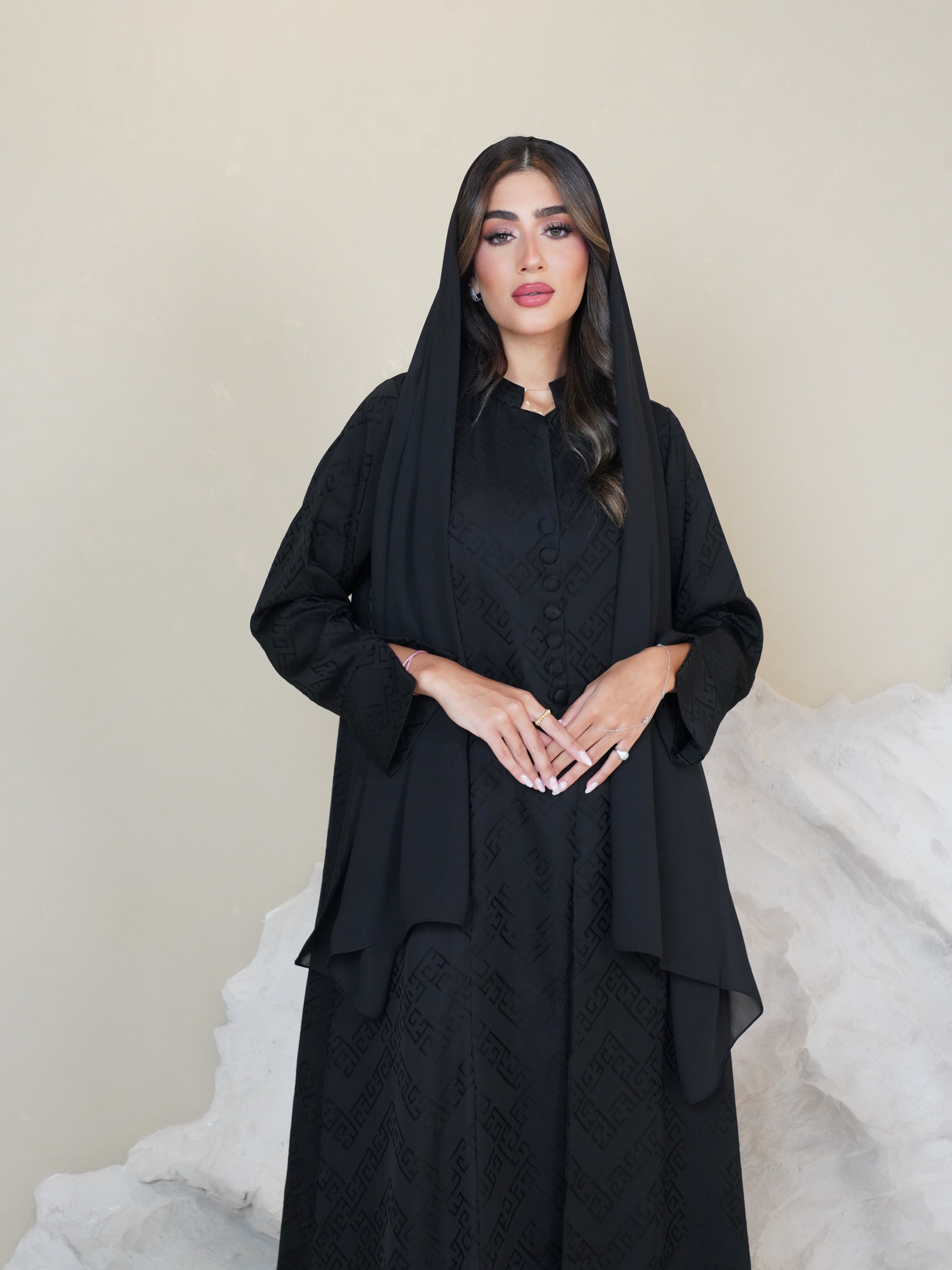 Ismene Crepe Abaya