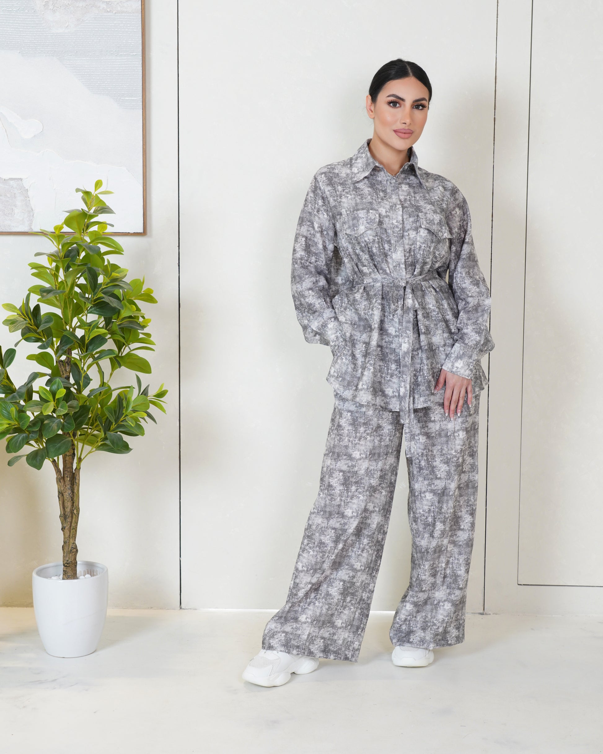 Seraph White Set - Linen Fabric