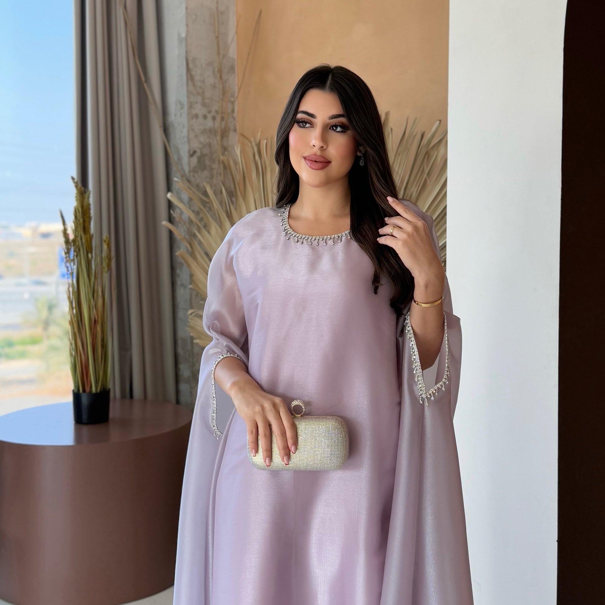 Lulu Organza Light purple Dress