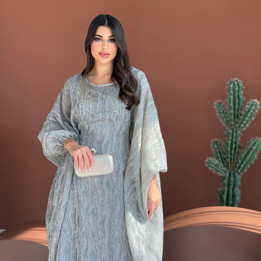 Zahra Grey Dress