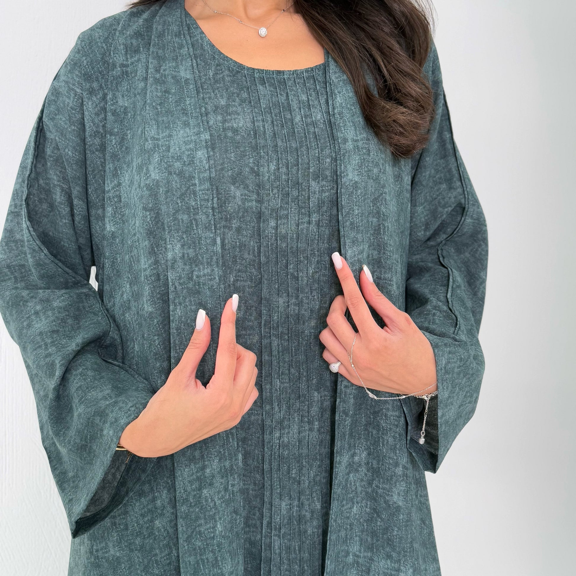 Seraphina Turquoise Abaya