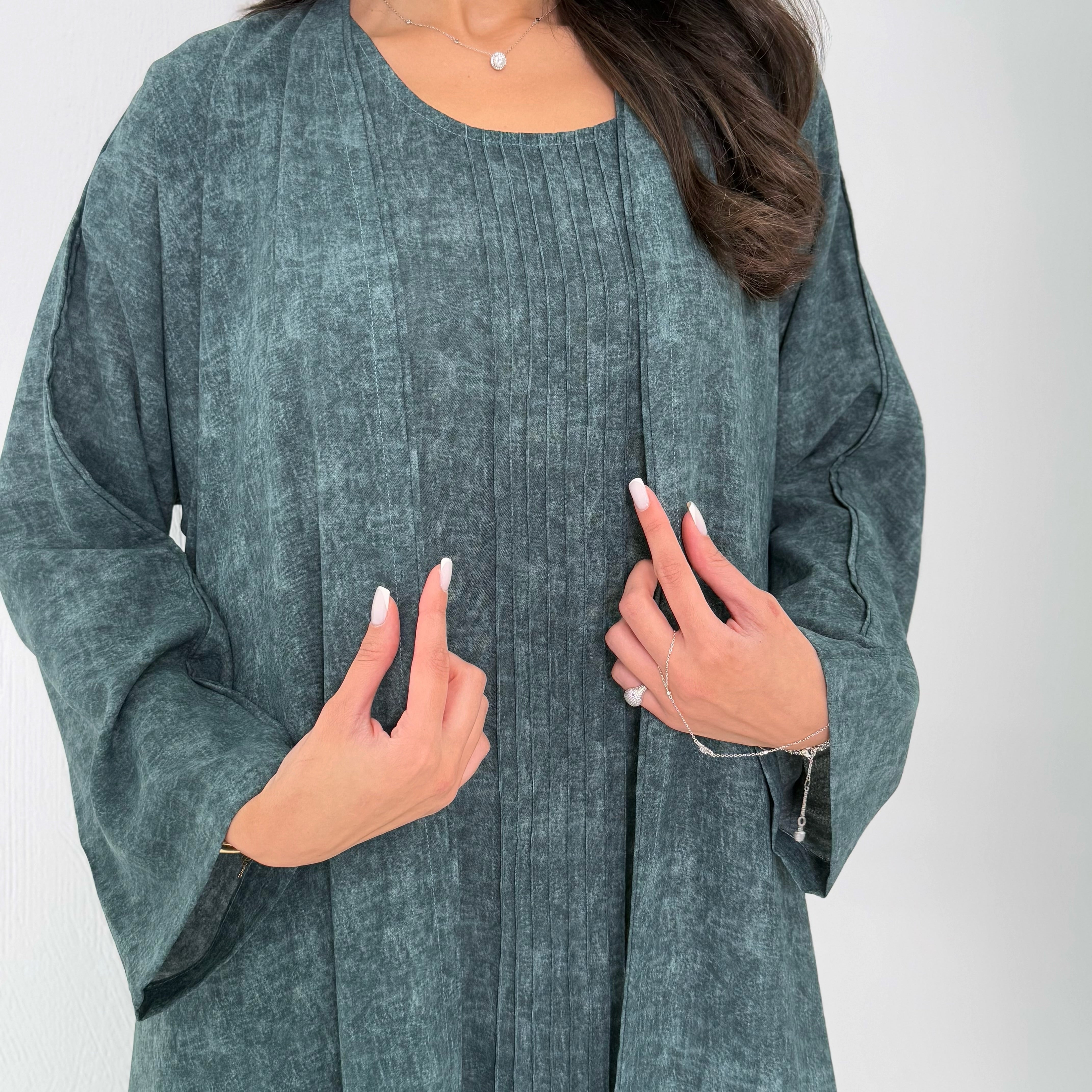 Seraphina Turquoise Abaya