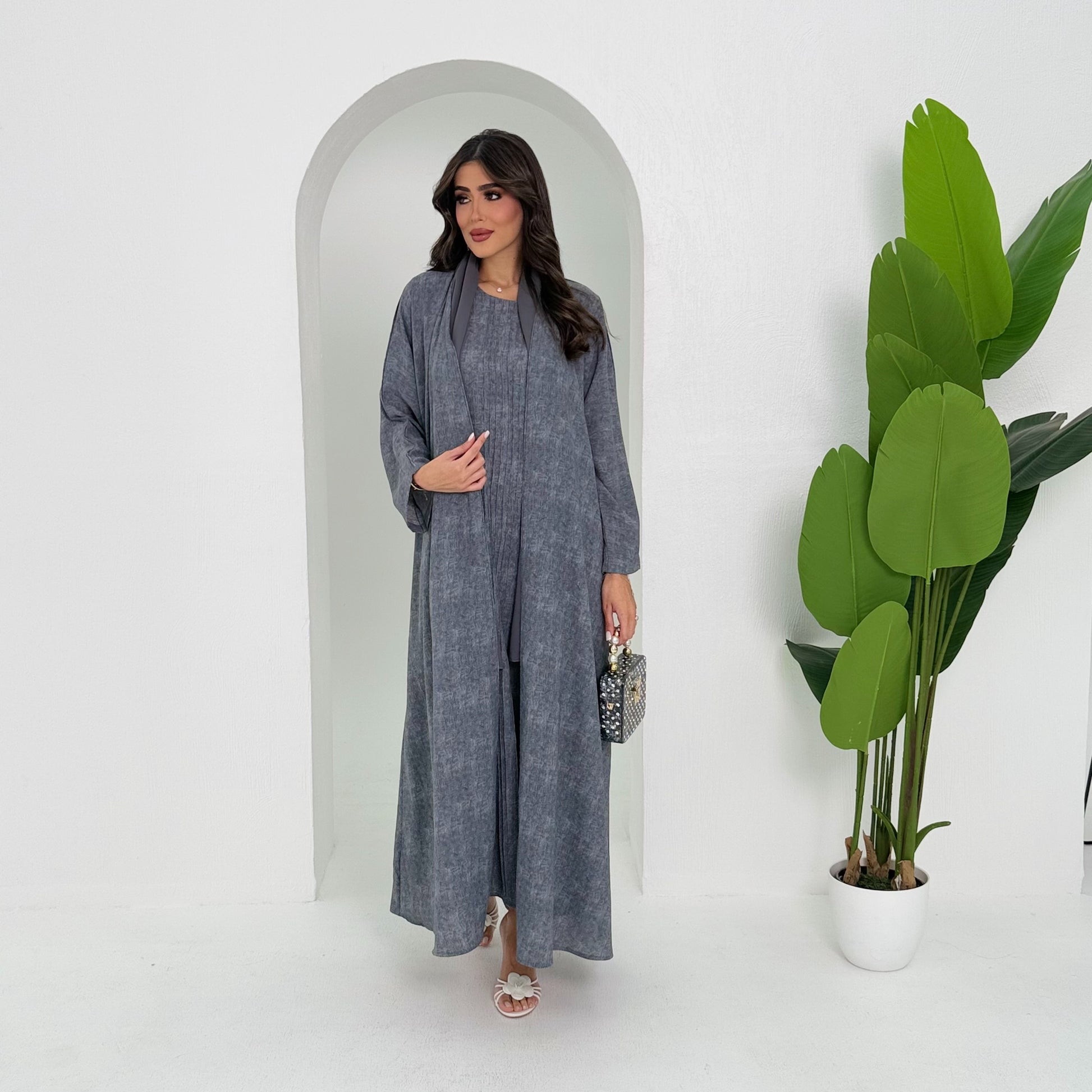Seraphina Grey Abaya
