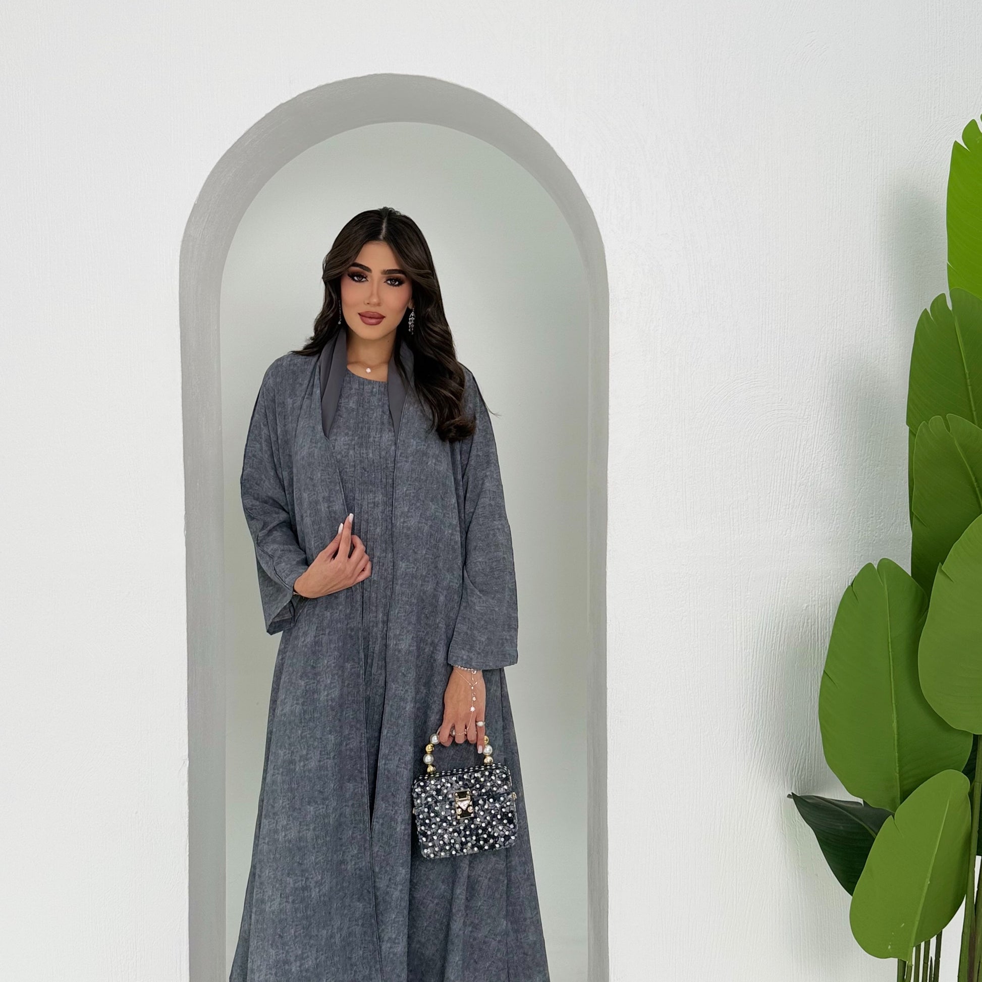 Seraphina Grey Abaya