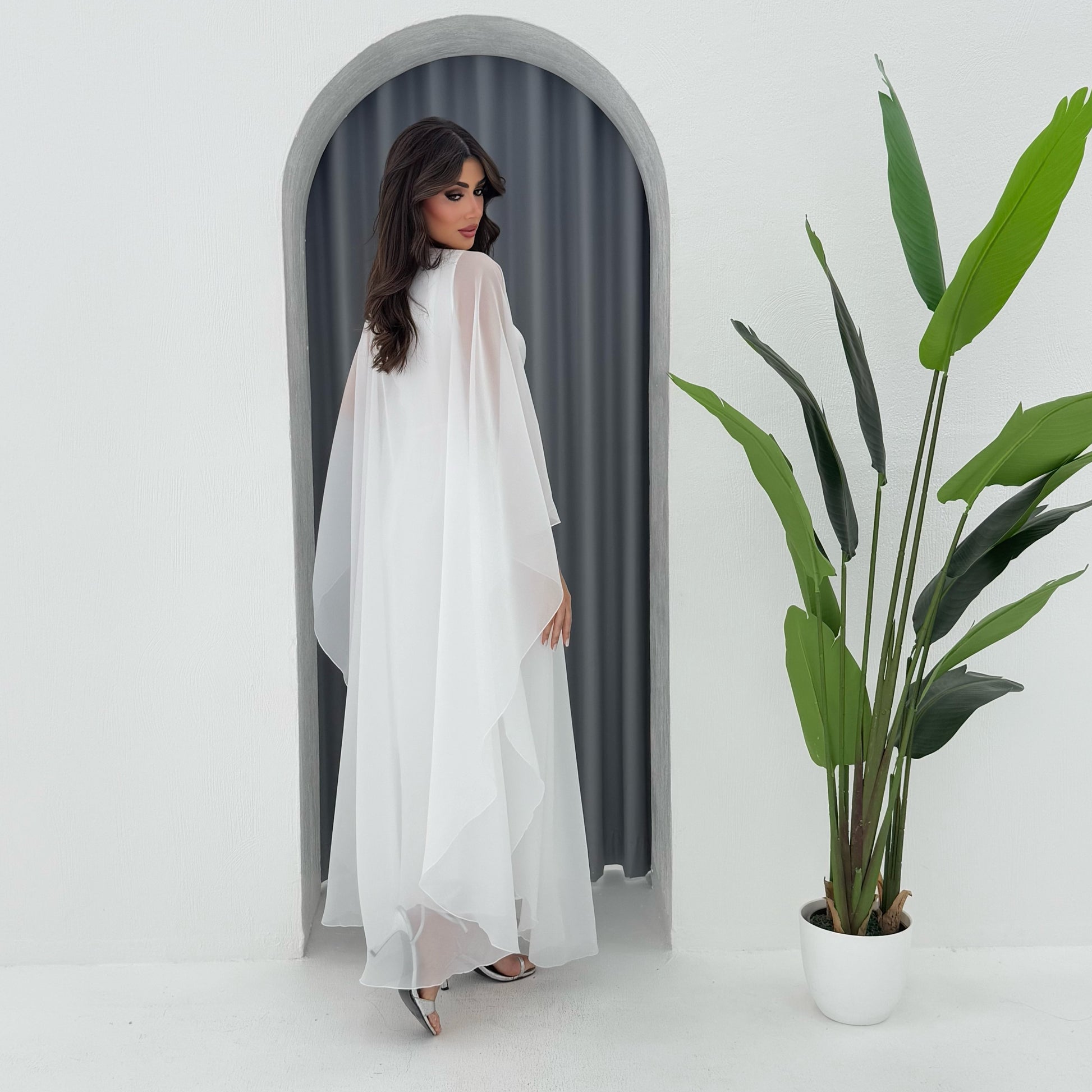 Rania White Dress