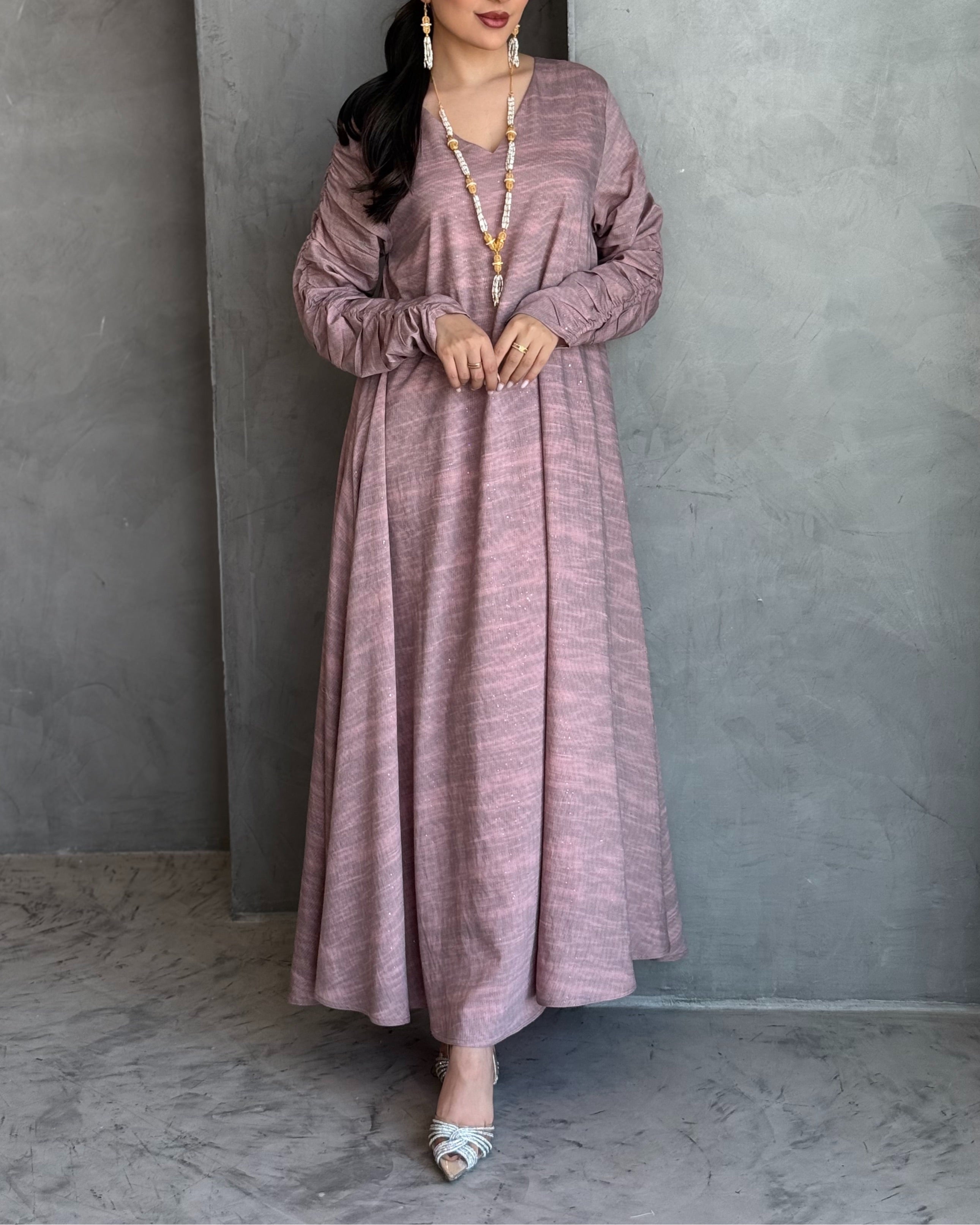 Shine Pink Jalabiya